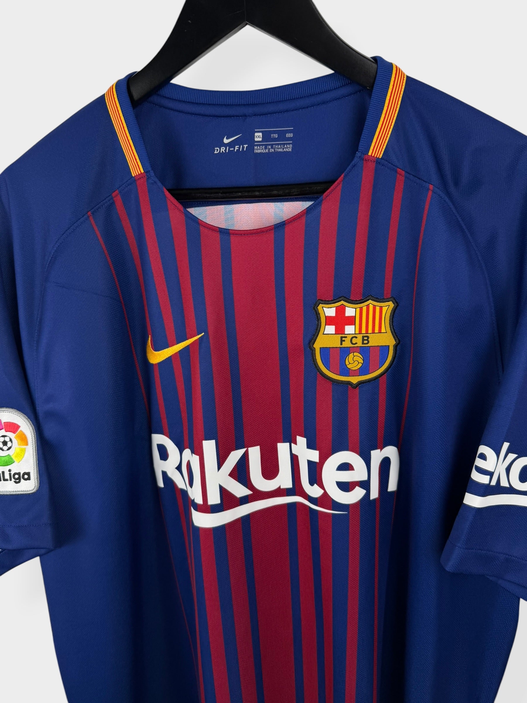 MAILLOT DOMICILE BARCELONA 2017-18 MESSI #10 XXL