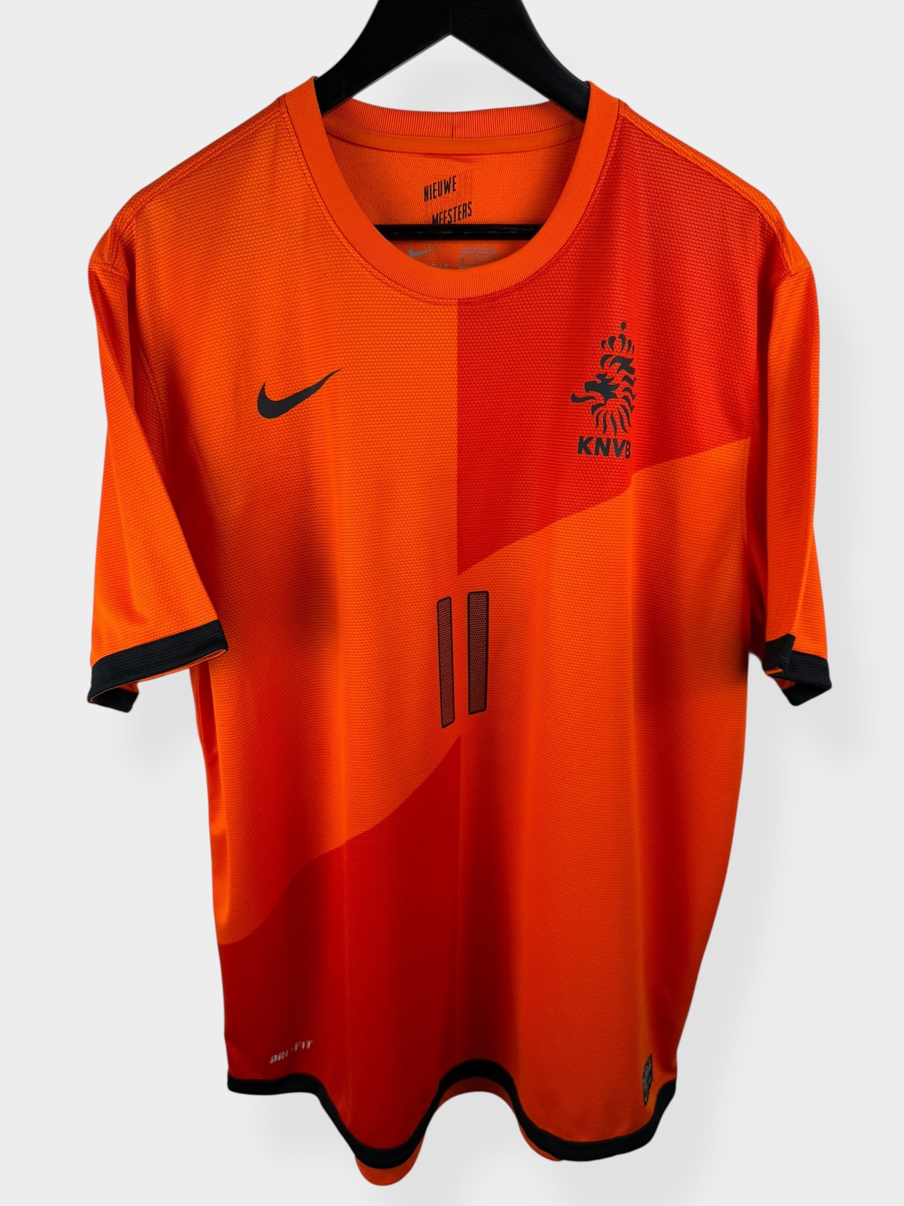 2012-13 NETHERLANDS HOME SHIRT ROBBEN #11 XL - Authentic Football Club