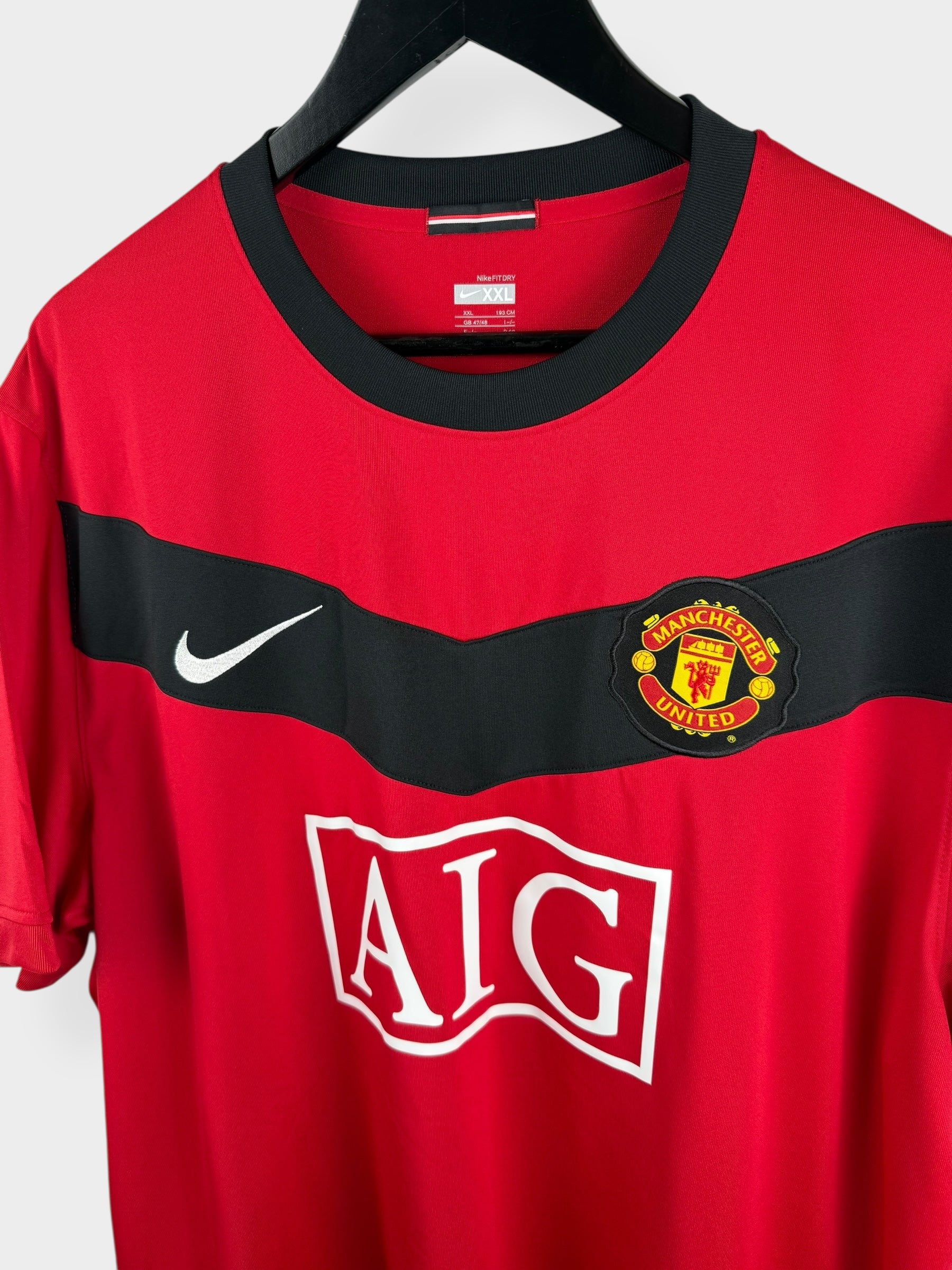 2009-10 MANCHESTER UNITED HOME SHIRT GIGGS #11 XXL - Authentic Football Club