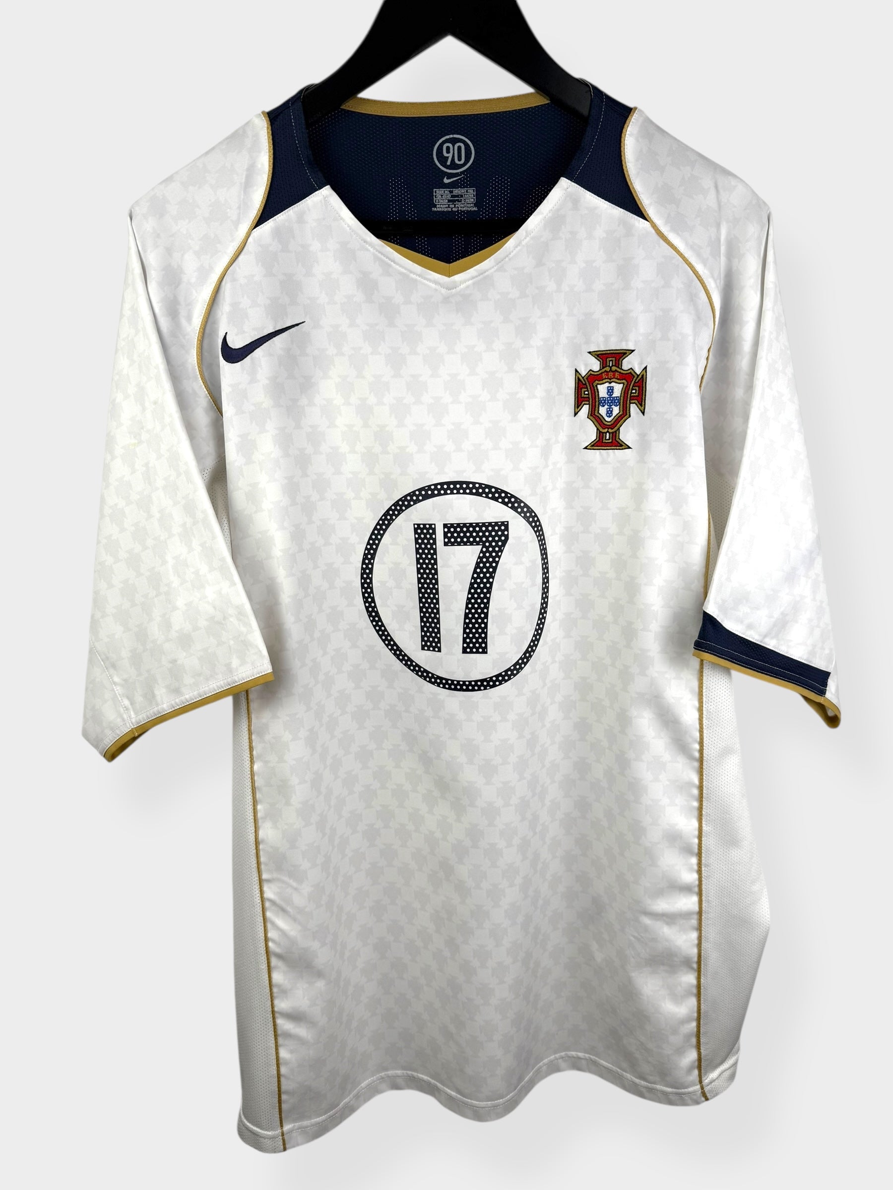 2004-06 PORTUGAL AWAY SHIRT RONALDO #17 XL