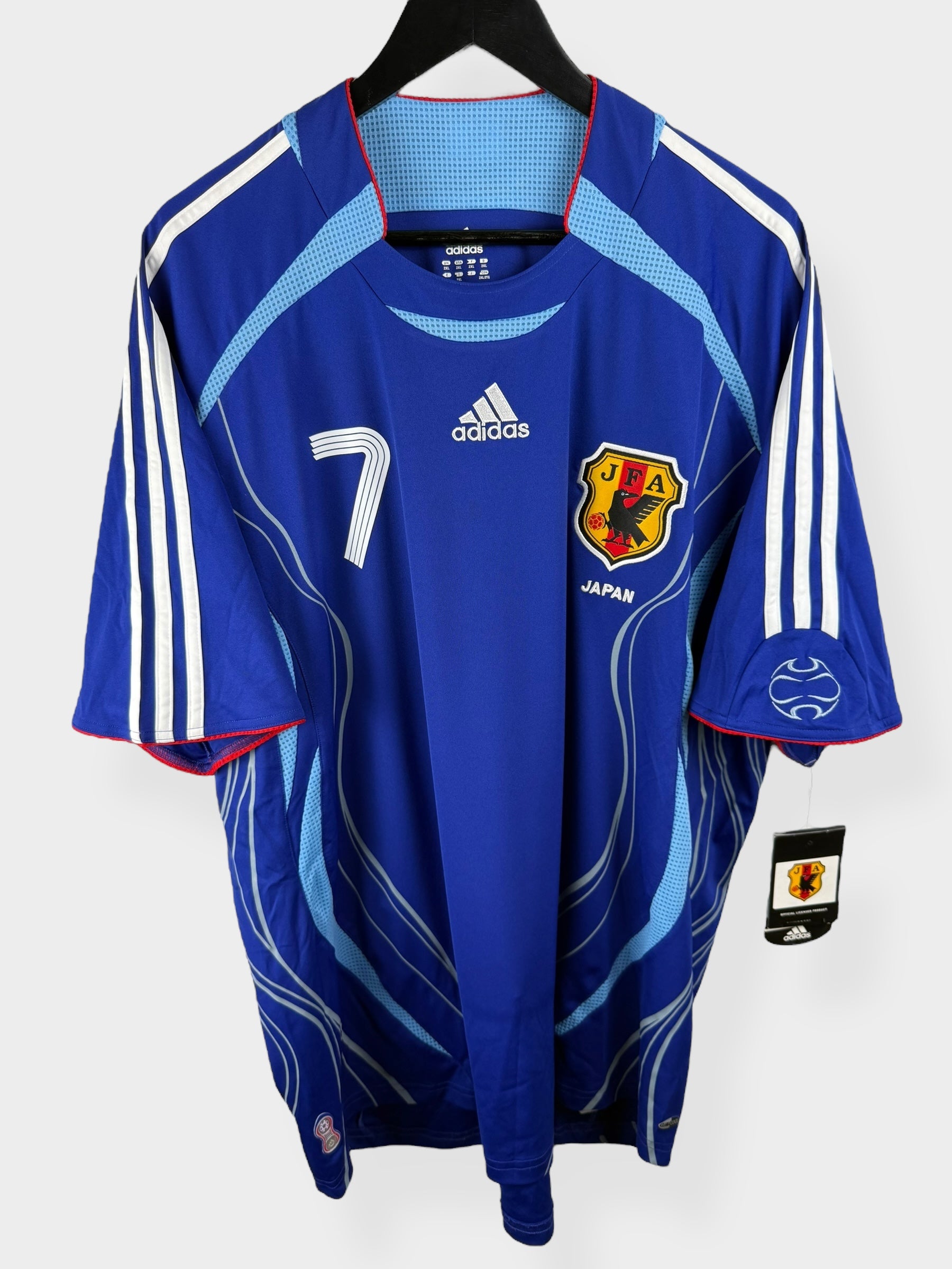 2006-08 JAPAN HOME SHIRT NAKATA #7 XXL - Authentic Football Club