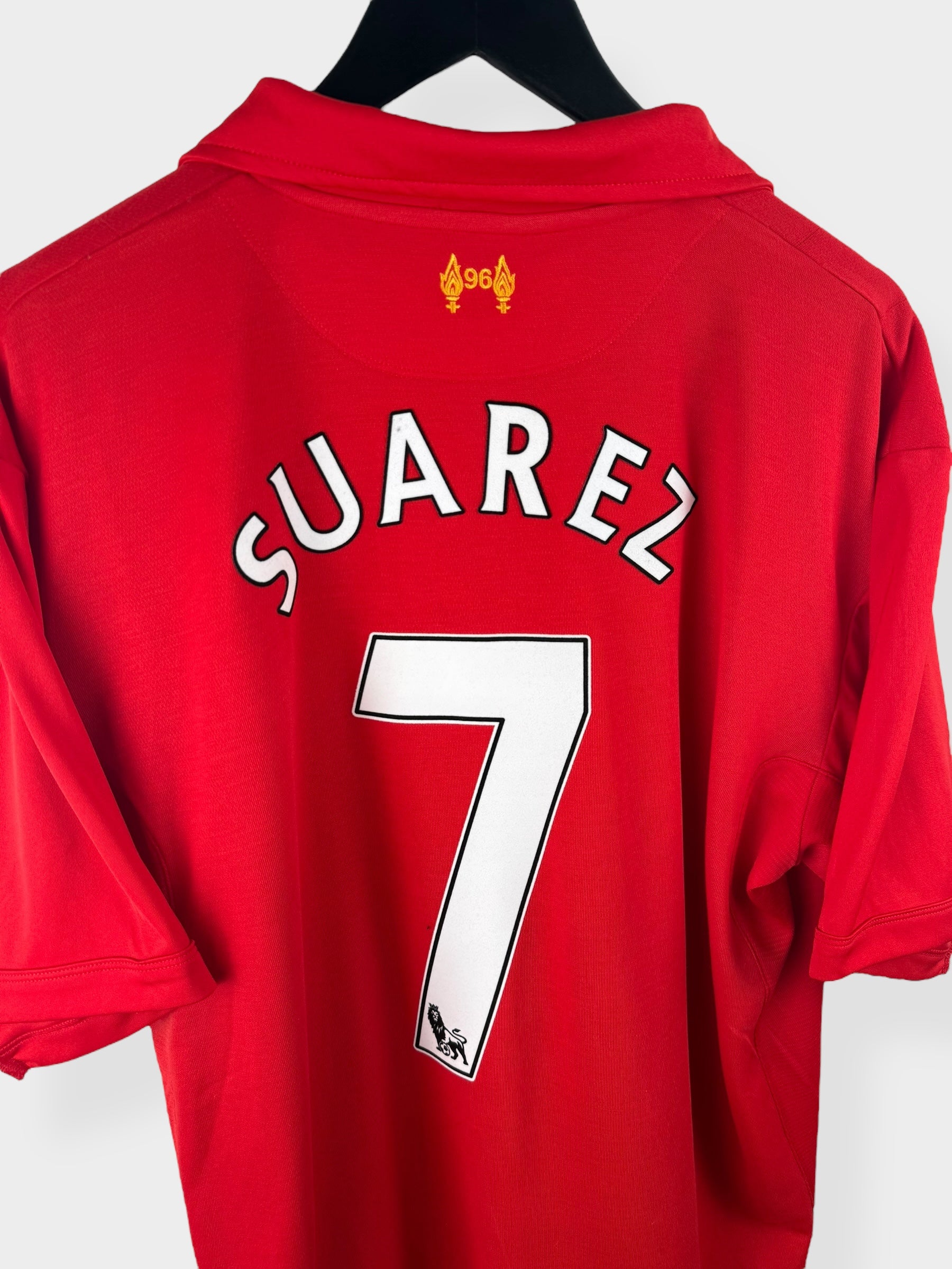 2012-13 LIVERPOOL HOME SHIRT SUAREZ #7 XXL - Authentic Football Club