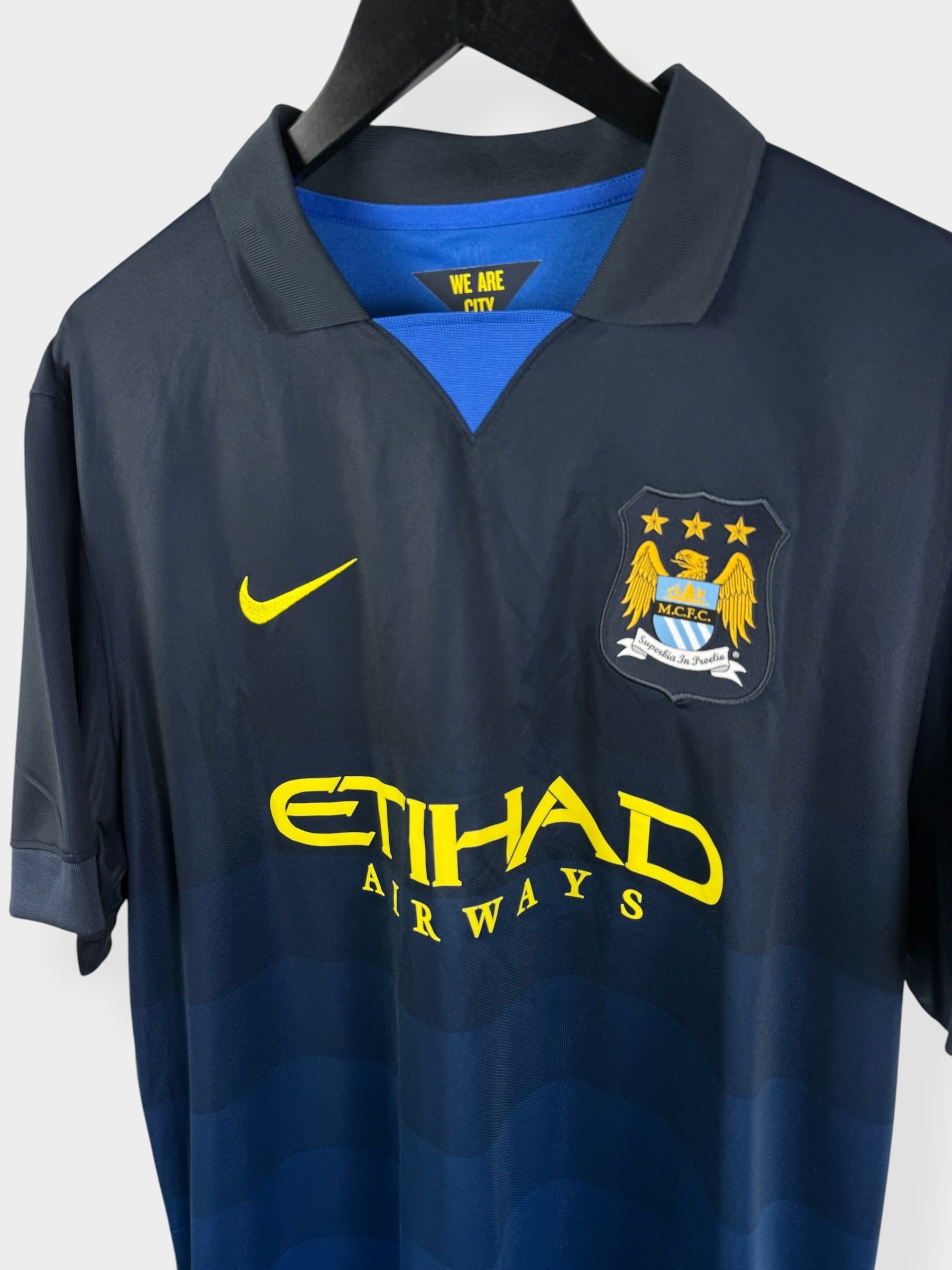 2014-15 MANCHESTER CITY AWAY SHIRT TOURE YAYA #42 XL
