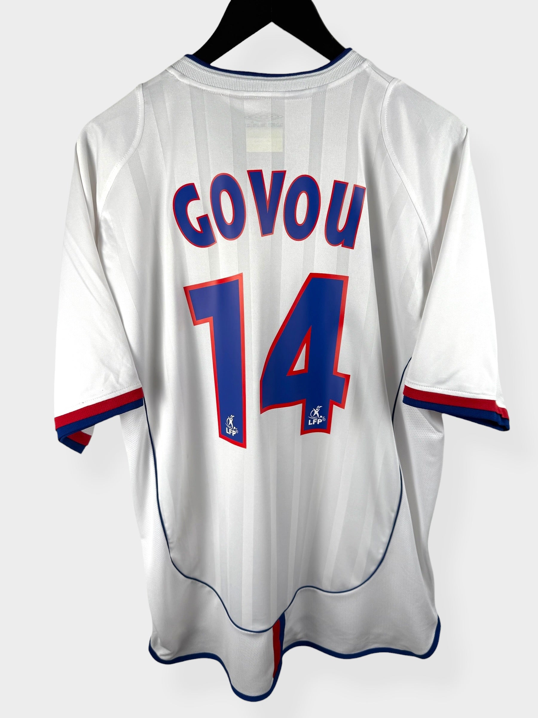 2003-04 OLYMPIQUE LYONNAIS HEIMTRIKOT GOVOU #14 L
