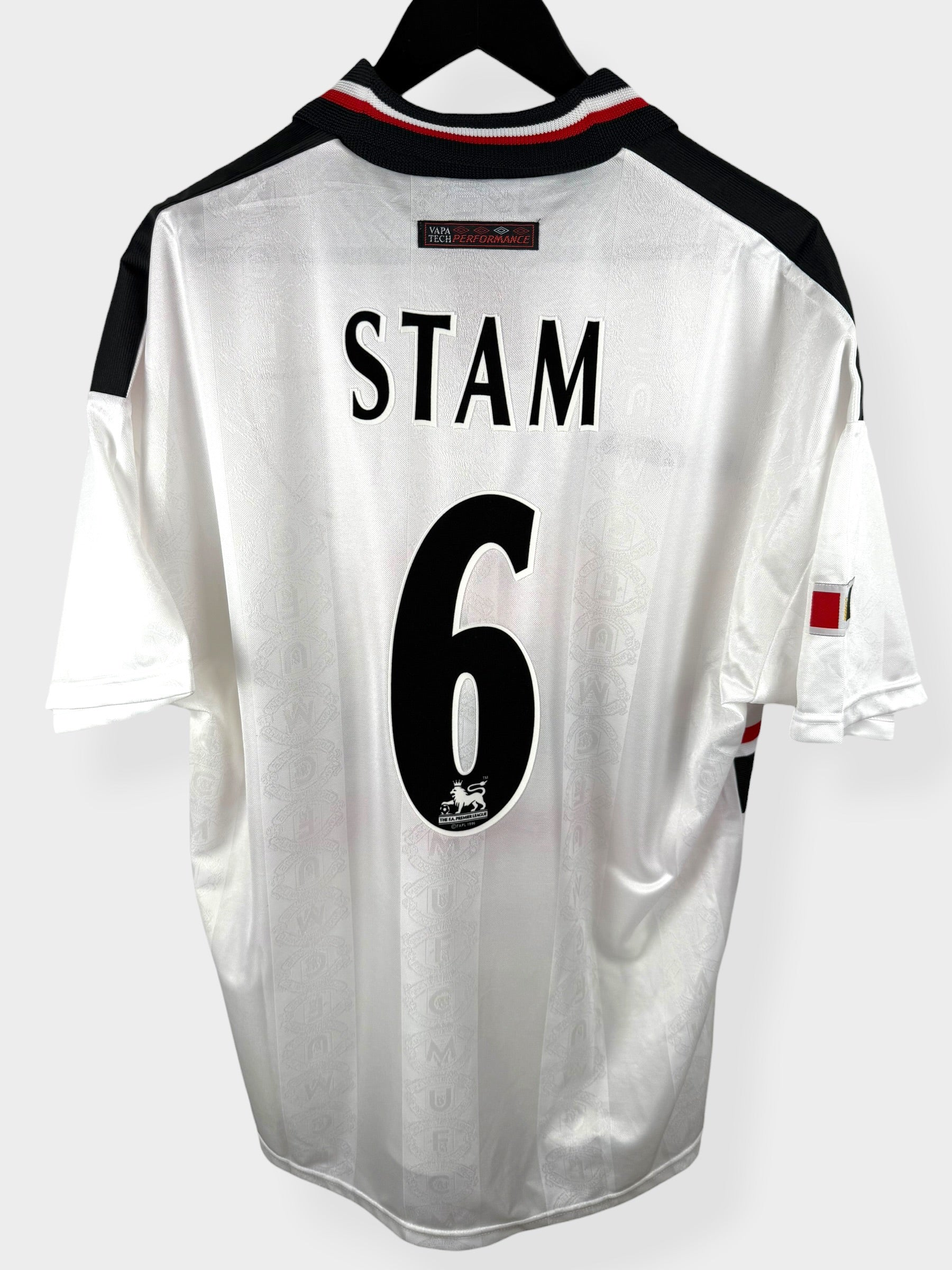 1997-99 MANCHESTER UNITED UITSHIRT STAM #6 XL
