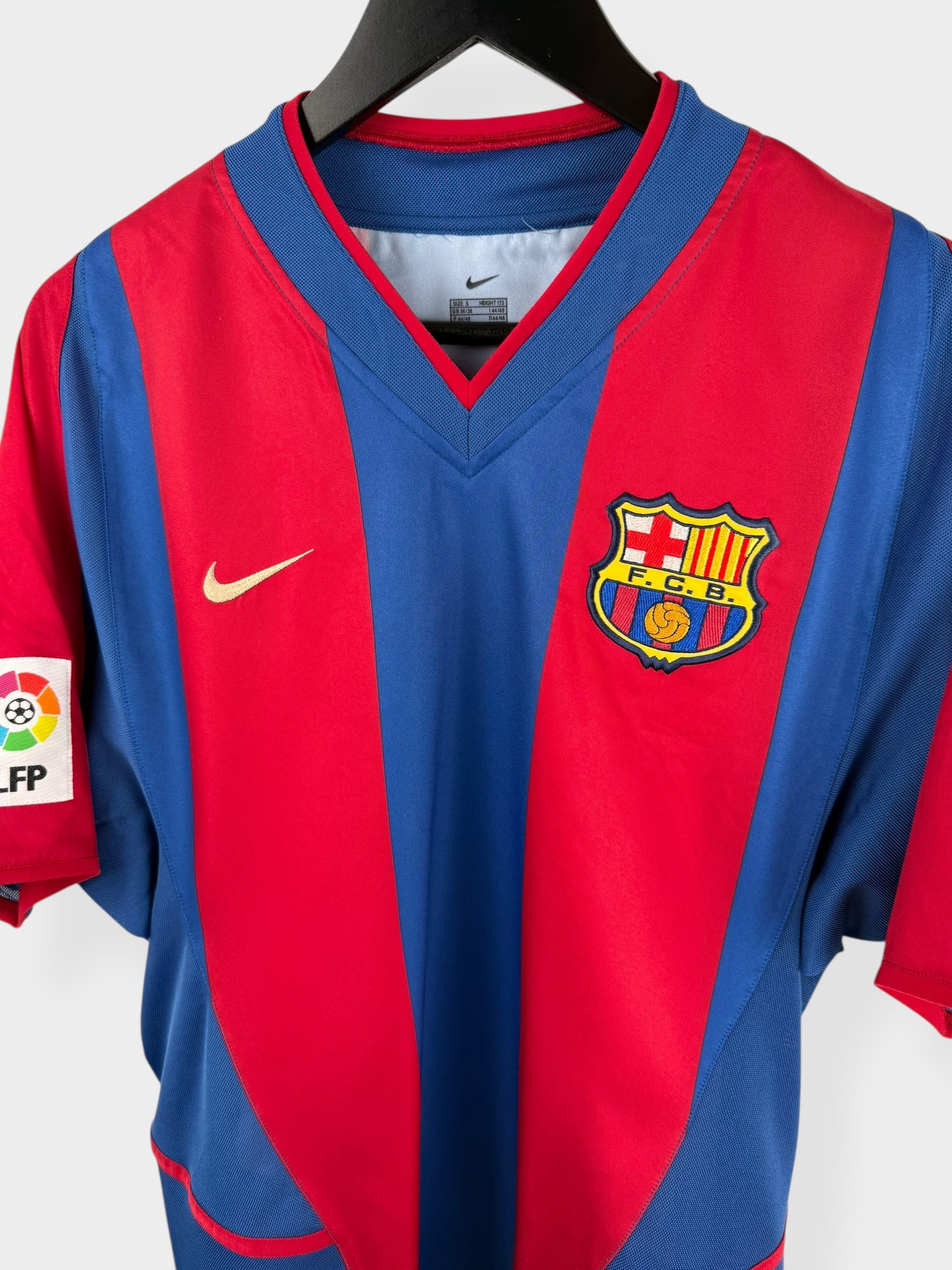 2002-03 BARCELONA HEIMTRIKOT RIQUELME #10 S