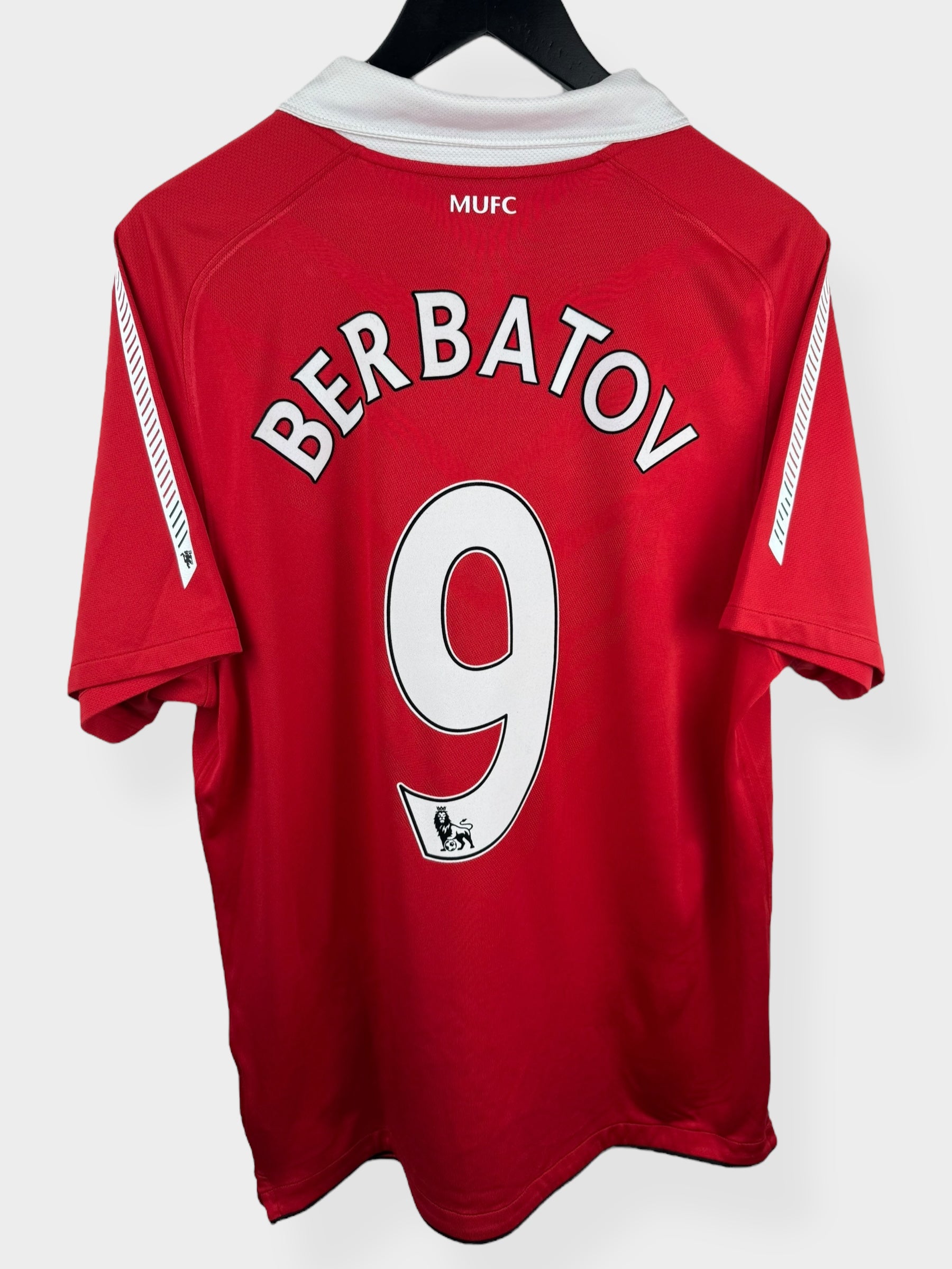 2010-11 MANCHESTER UNITED HOME SHIRT BERBATOV #9 L