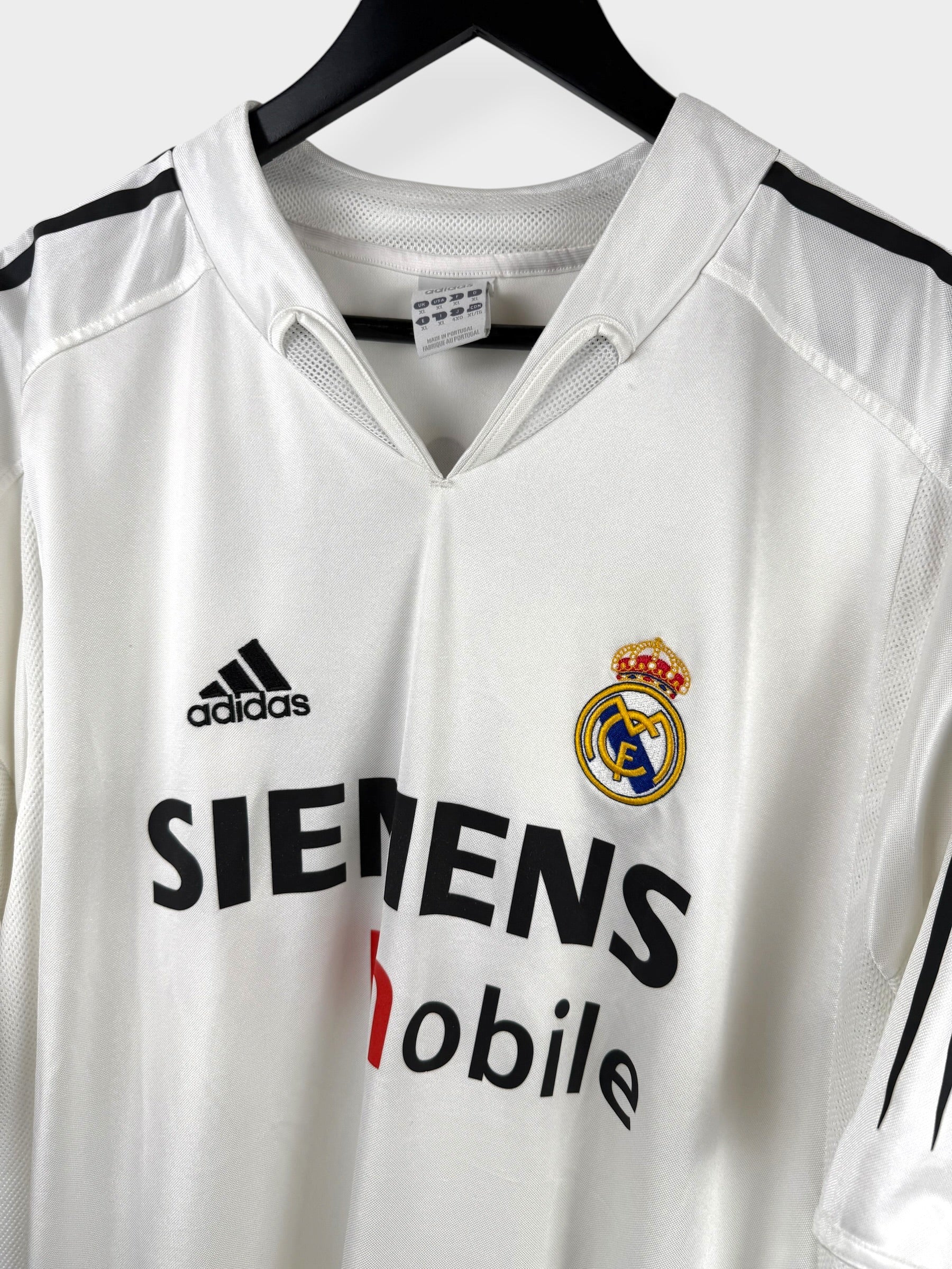 2004-05 REAL MADRID HOME SHIRT RONALDO #9 XL