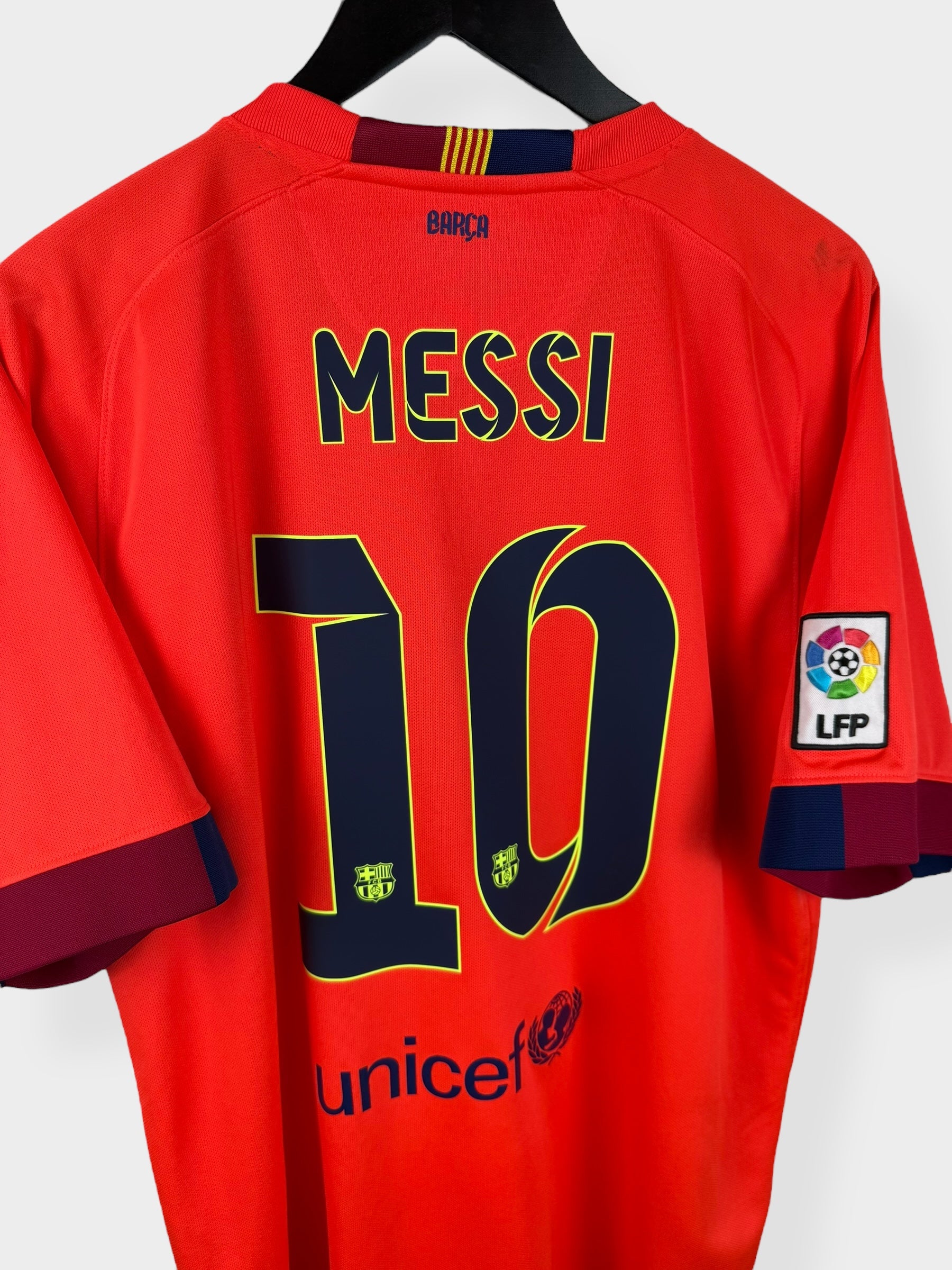 2014-15 BARCELONA UITSHIRT MESSI #10 XL