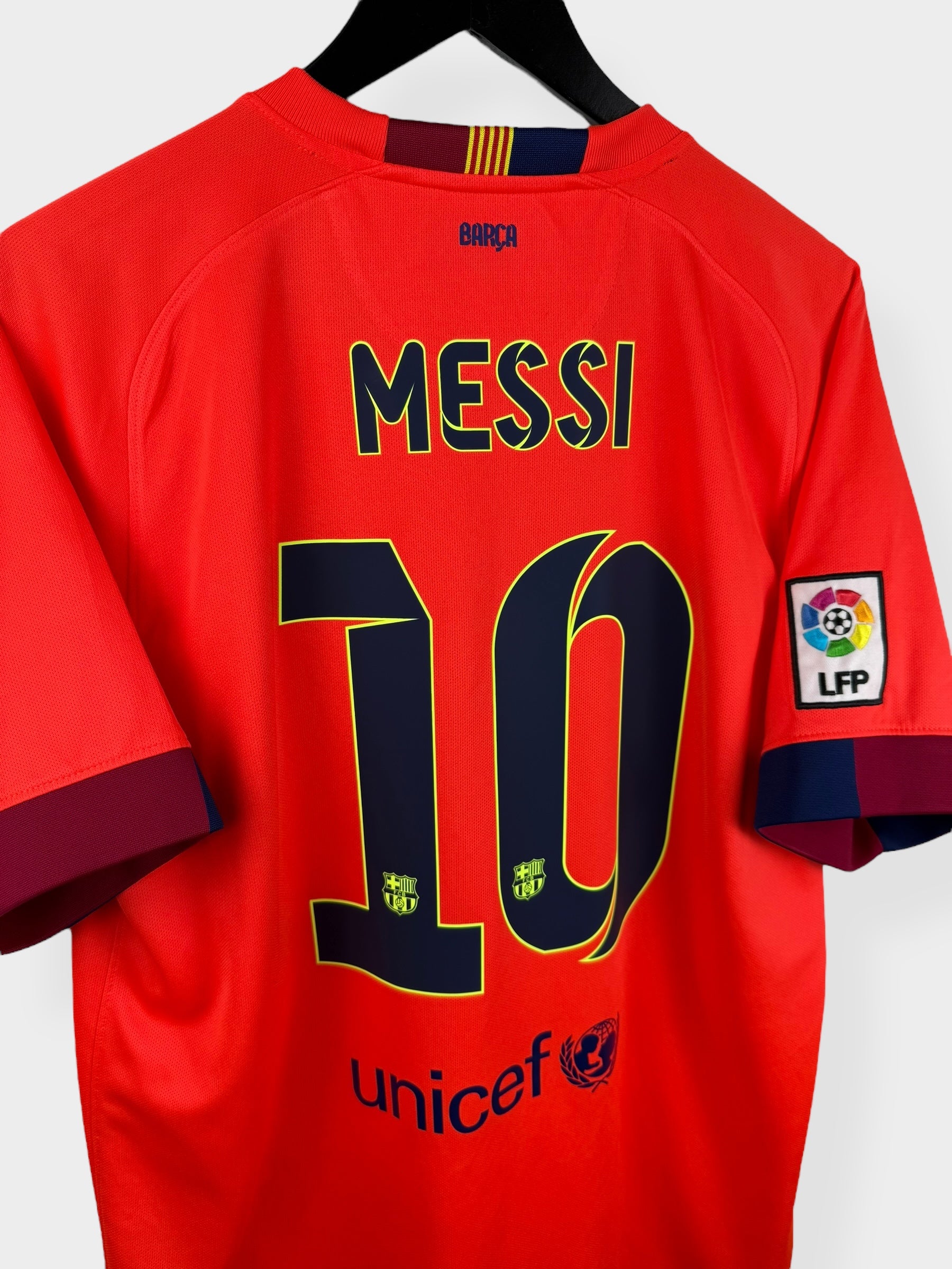 2014-15 BARCELONA AWAY SHIRT MESSI #10 L