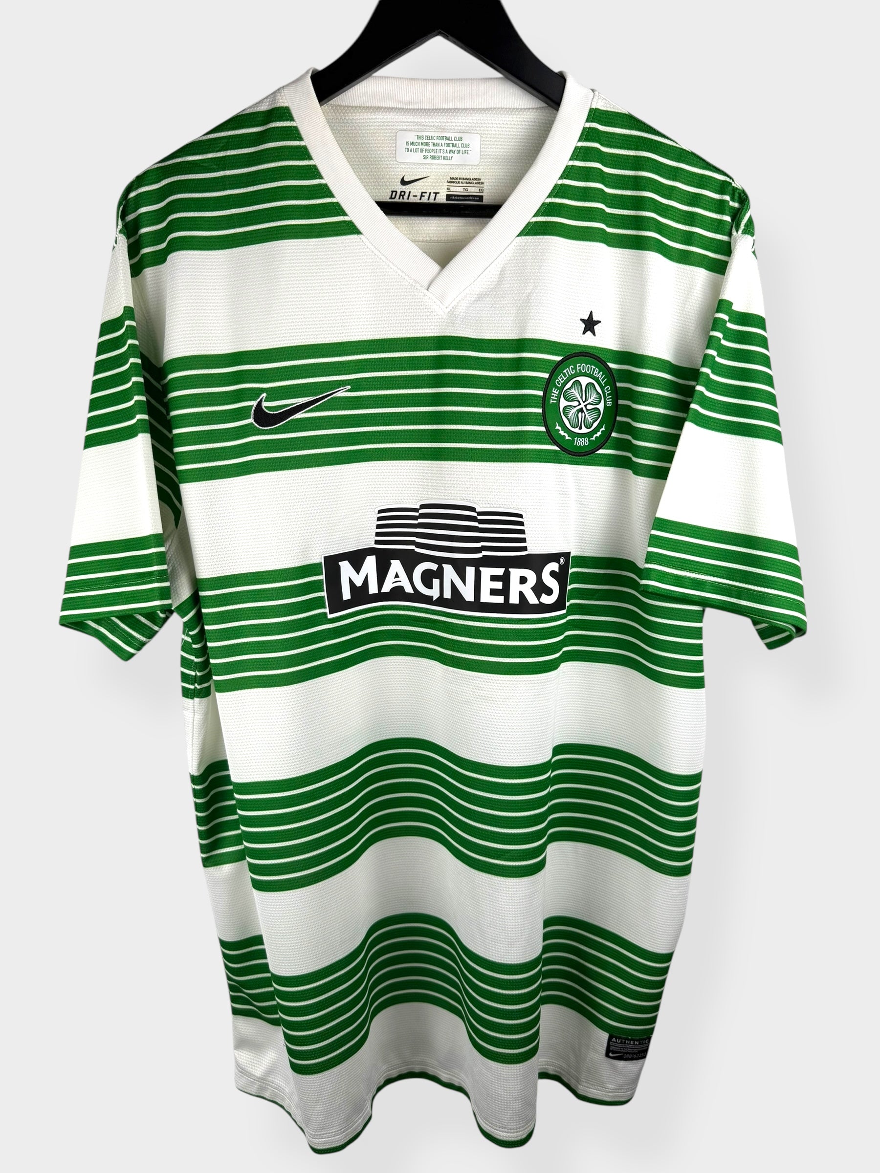 2013-15 CELTIC HOME SHIRT XL