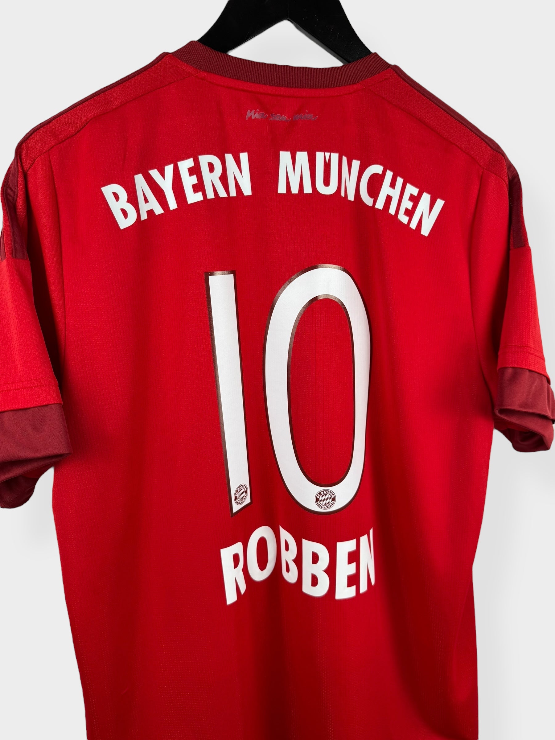 2015-16 BAYERN MUNICH THUISSHIRT ROBBEN #10 L