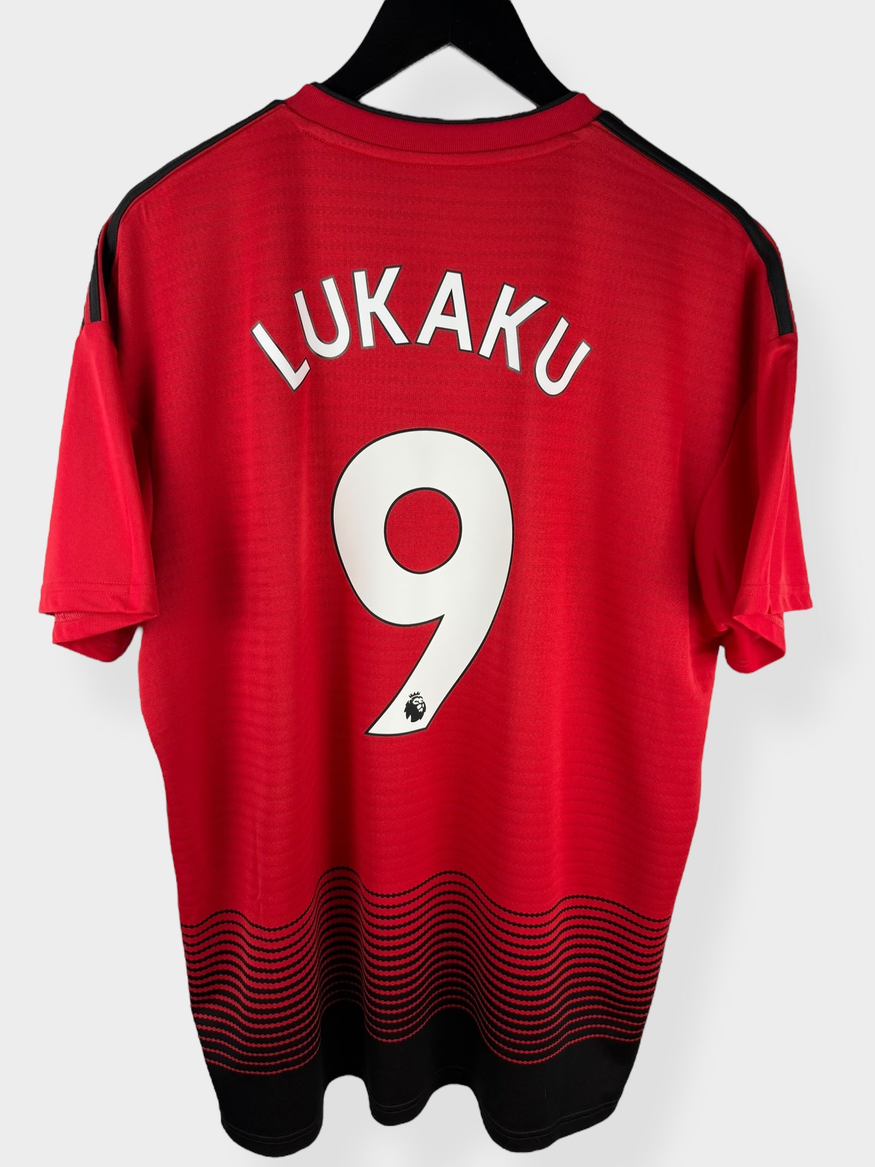 2018-19 MANCHESTER UNITED HOME SHIRT LUKAKU #9 XL
