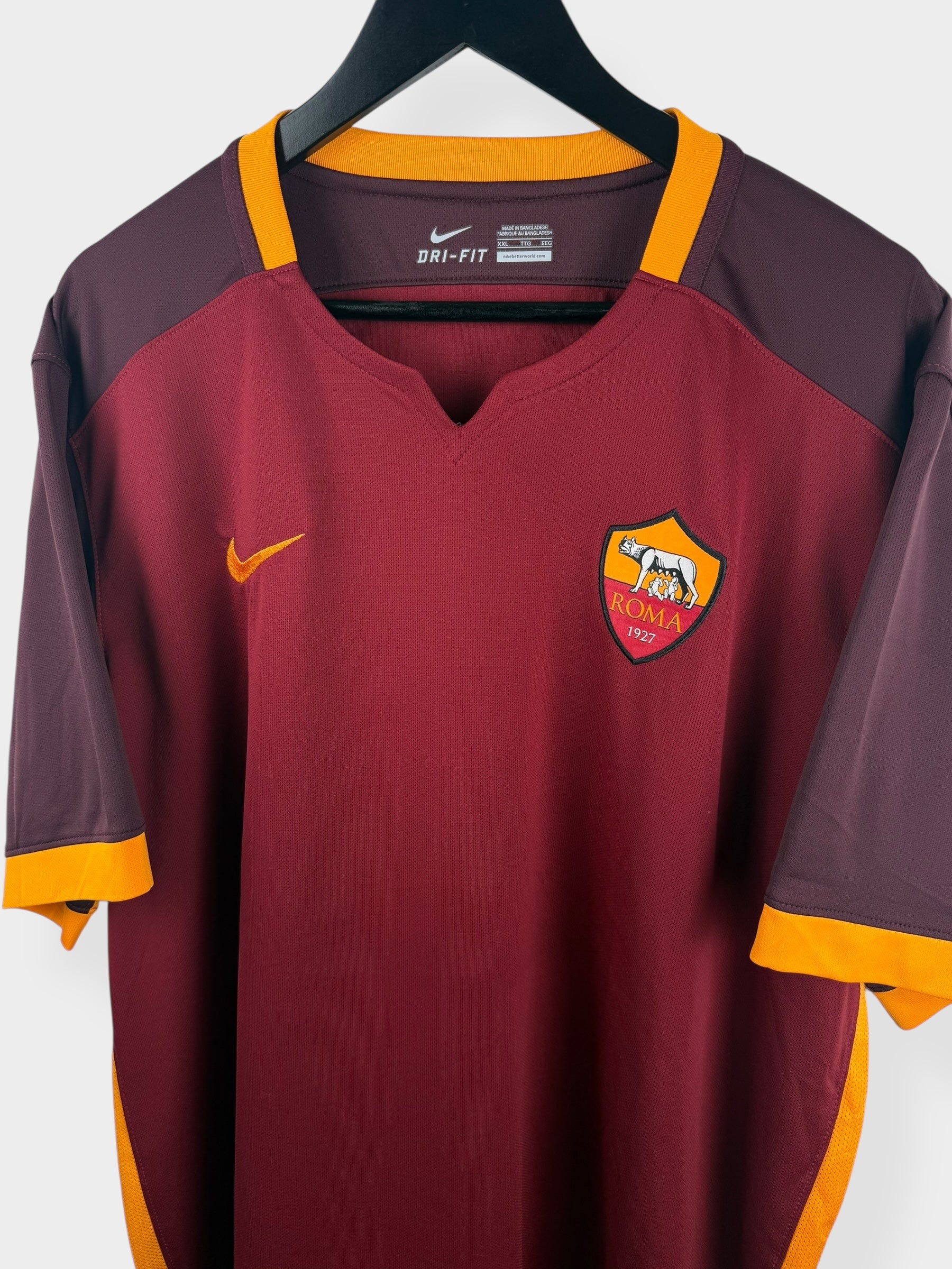 2015-16 AS ROMA HOME SHIRT XXL - Authentic Football Club
