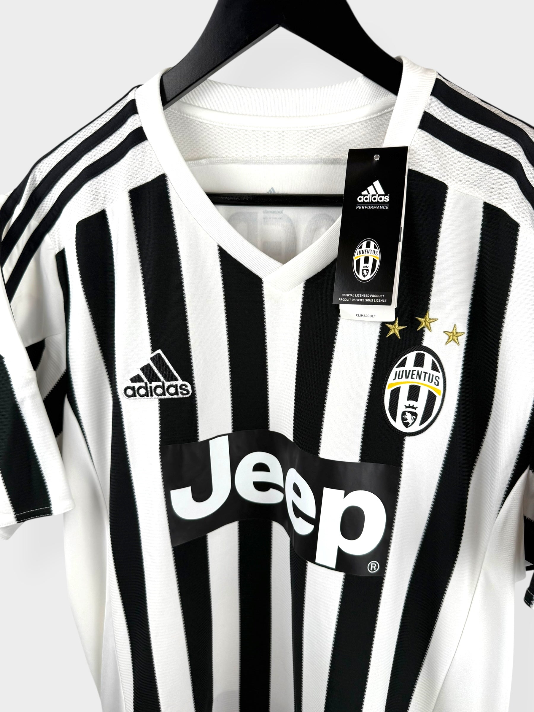 2015-16 JUVENTUS HOME SHIRT POGBA #10 XL - Authentic Football Club