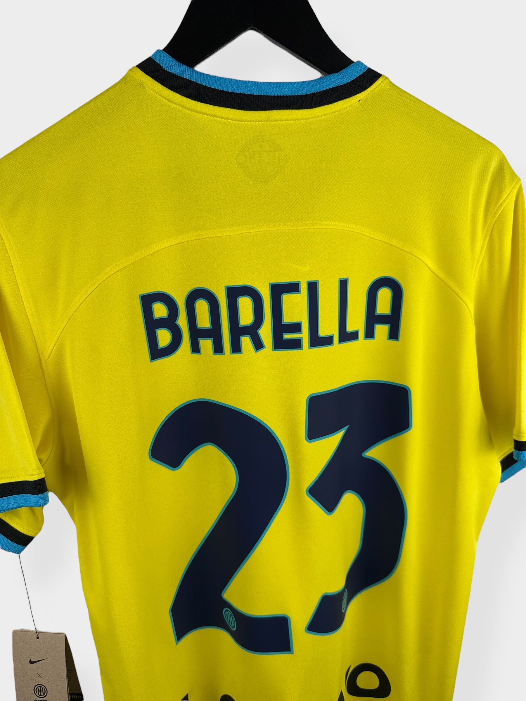 2022-23 MAILLOT THIRD INTER MILAN BARELLA #23 M