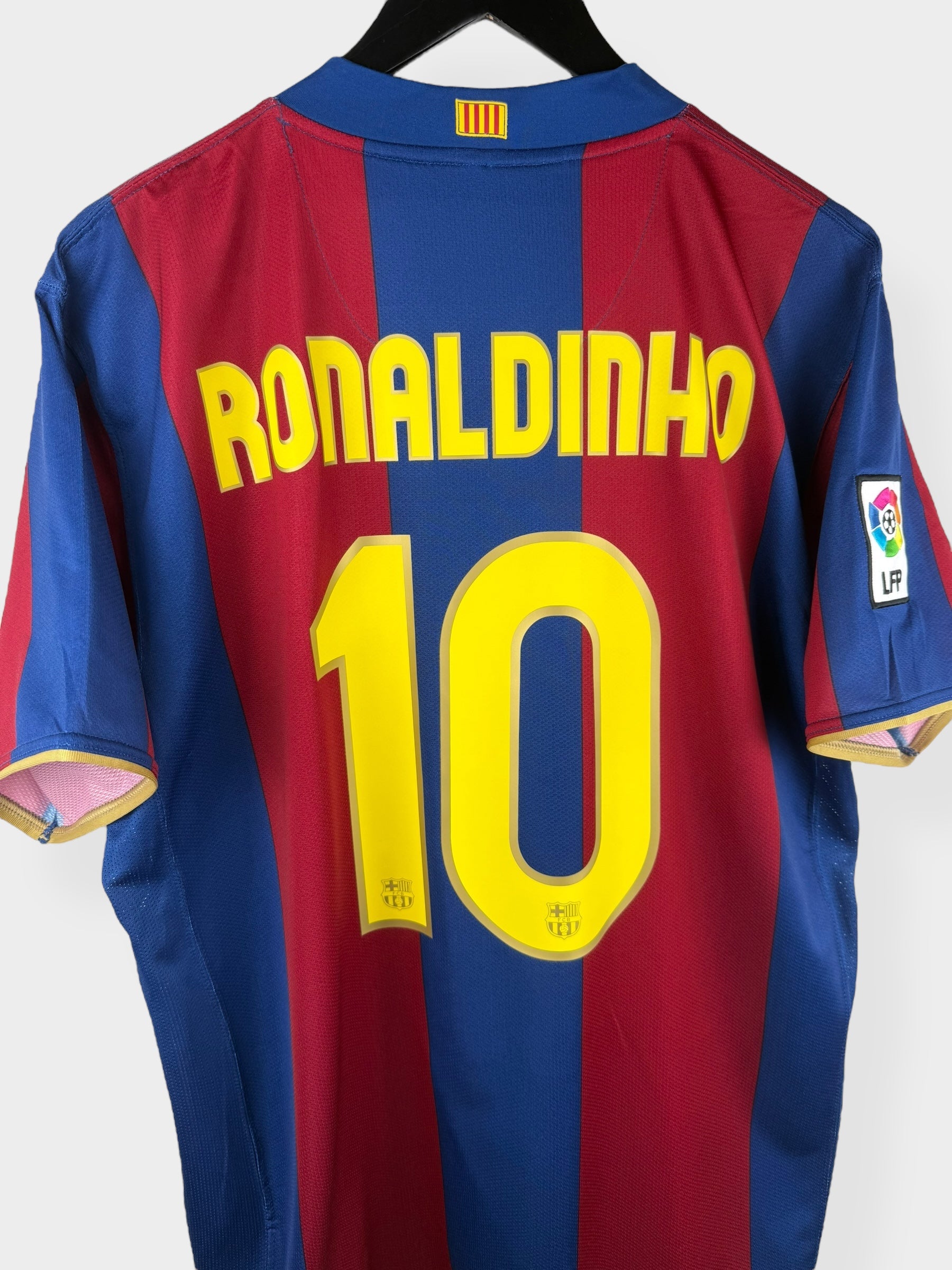 2007-08 BARCELONA HEIMTRIKOT RONALDINHO #10 XL