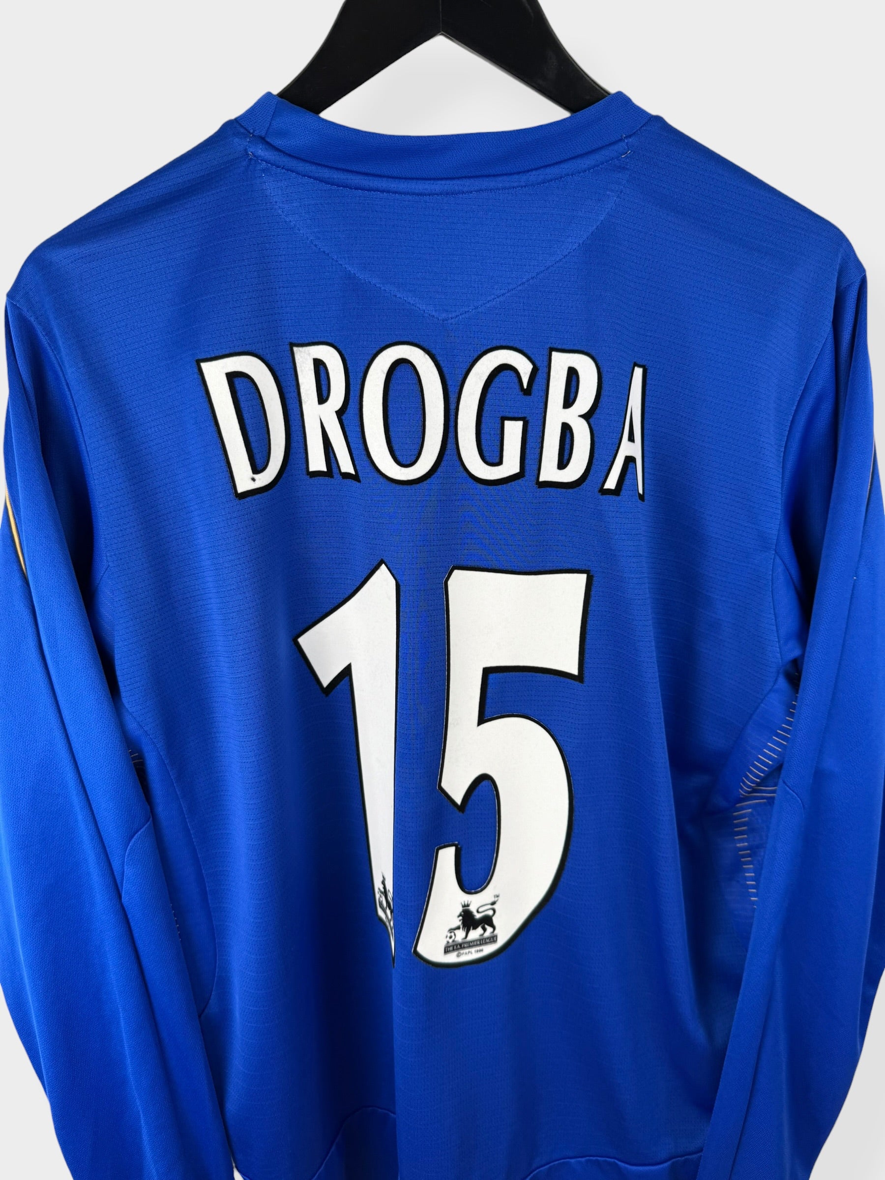 2005-06 CHELSEA THUISSHIRT LS DROGBA #15 L