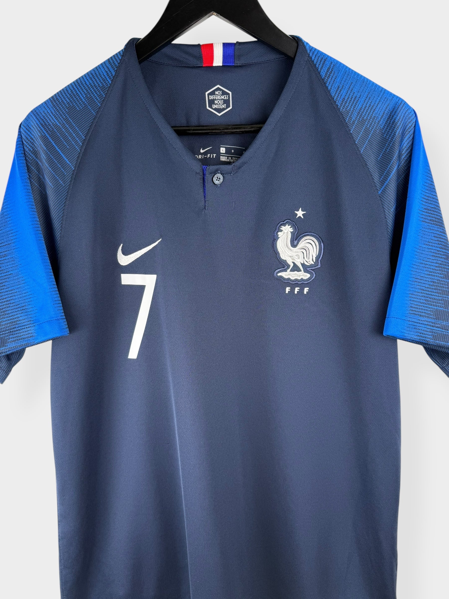 2018-19 FRANKRIJK THUISSHIRT GRIEZMANN #7 L