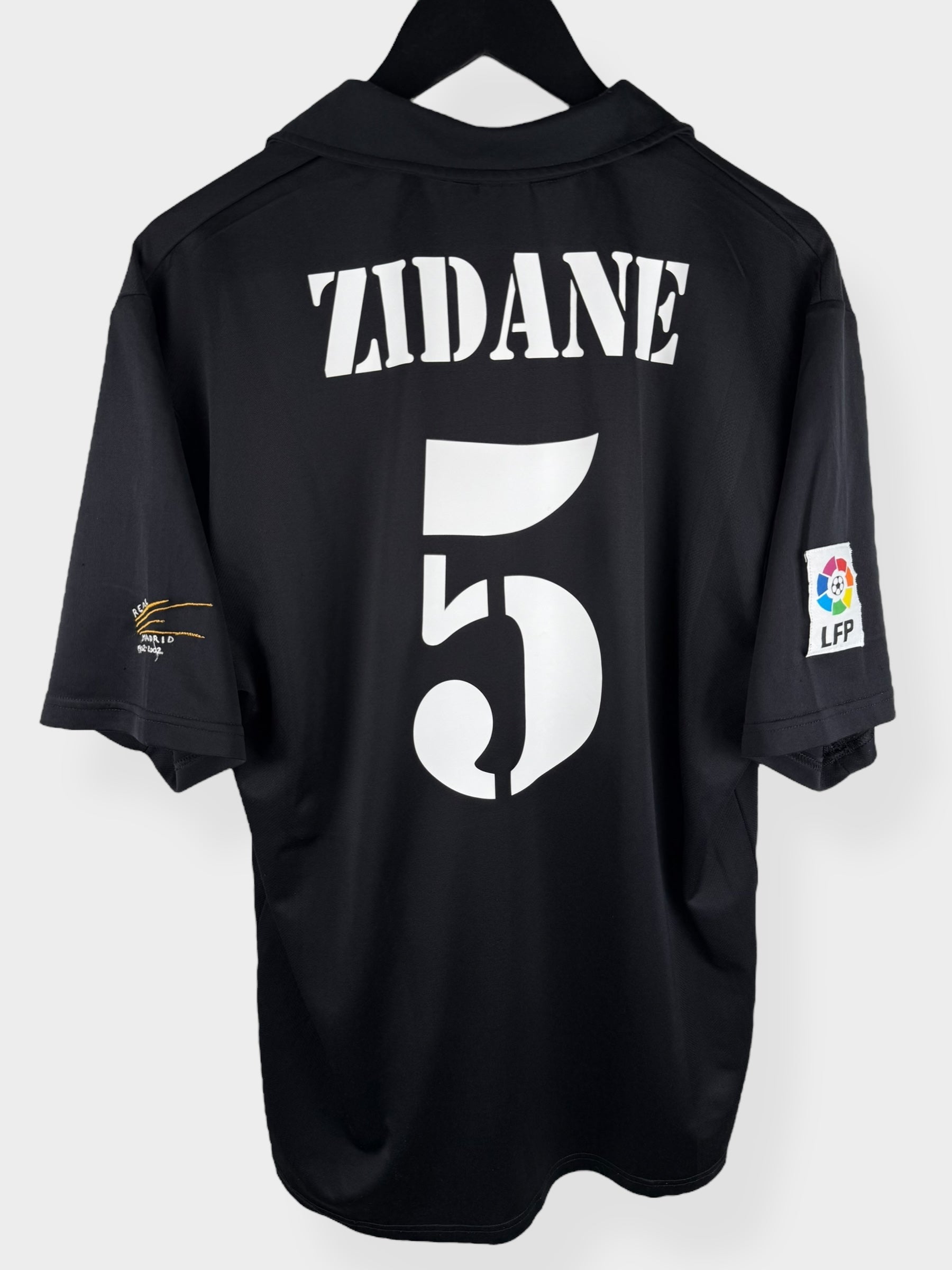 2002-03 REAL MADRID AWAY SHIRT ZIDANE #5 L