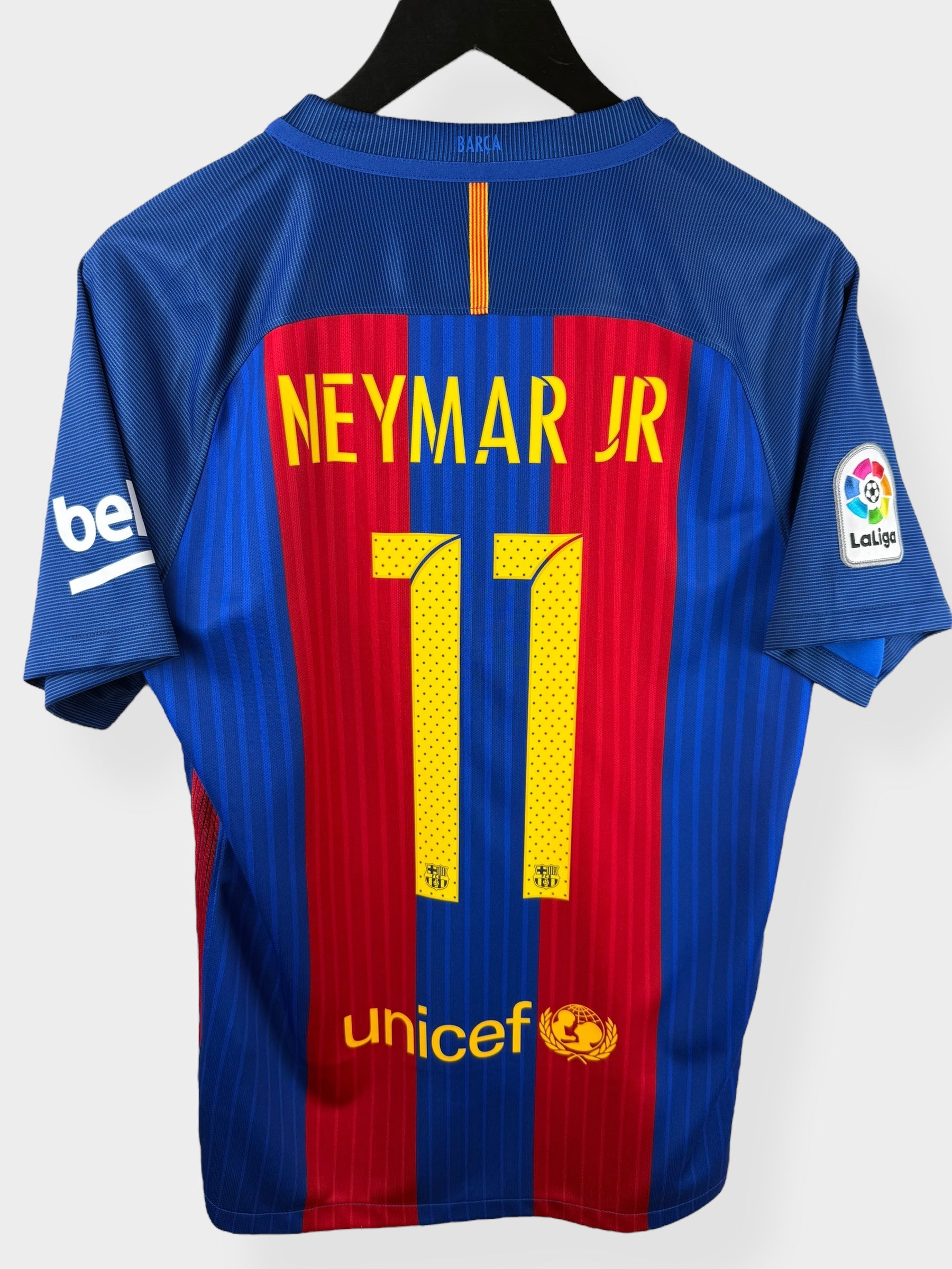 2016-17 BARCELONA HOME SHIRT NEYMAR JR #11 S
