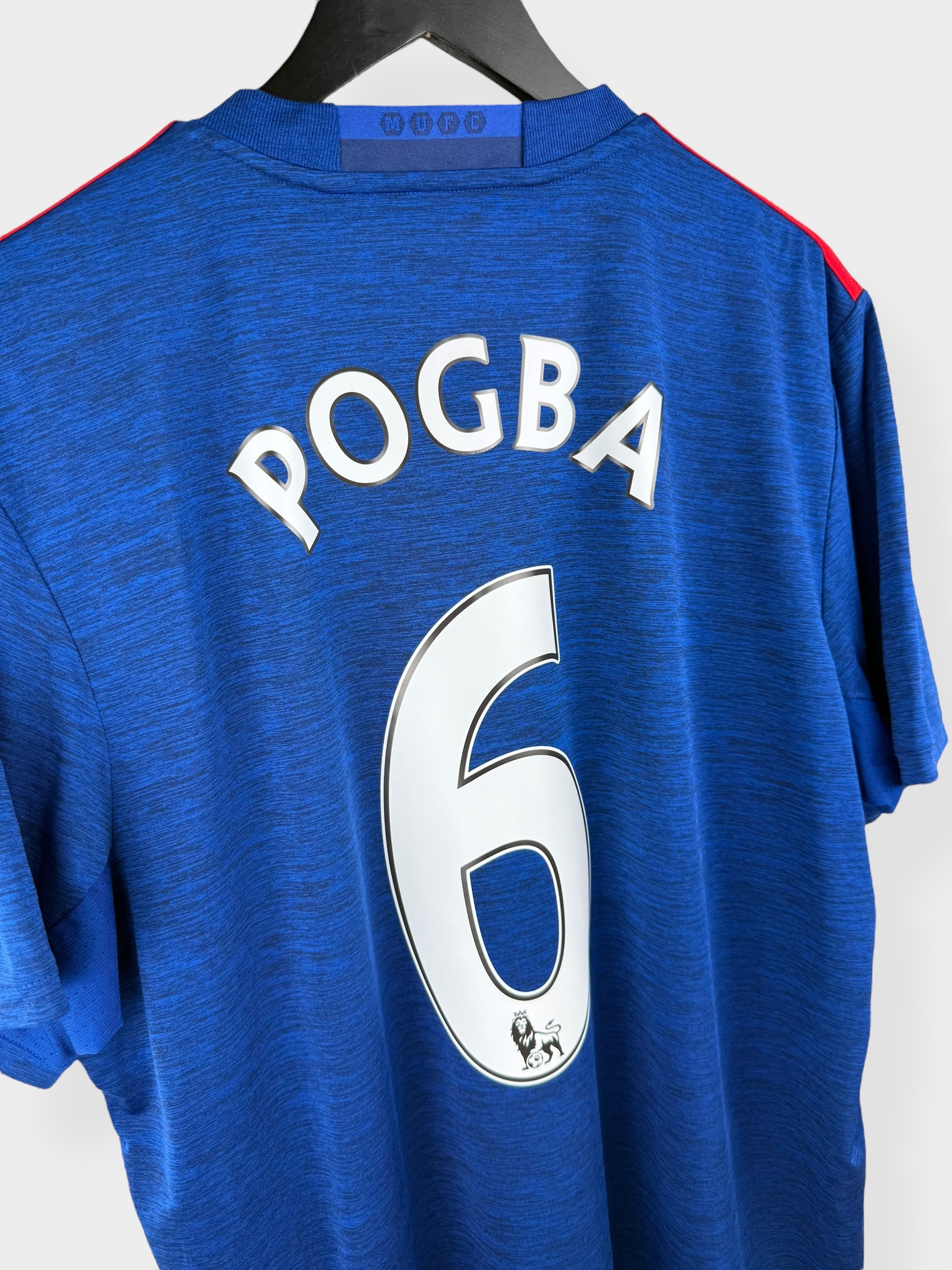2016-17 MANCHESTER UNITED HOME SHIRT POGBA #6 XL