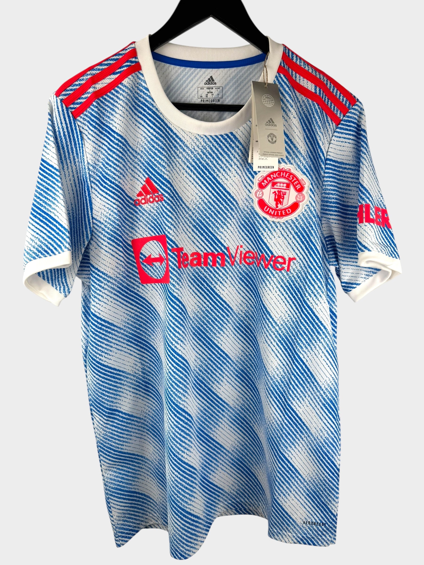 2021-22 MANCHESTER UNITED AWAY SHIRT RONALDO #7 L