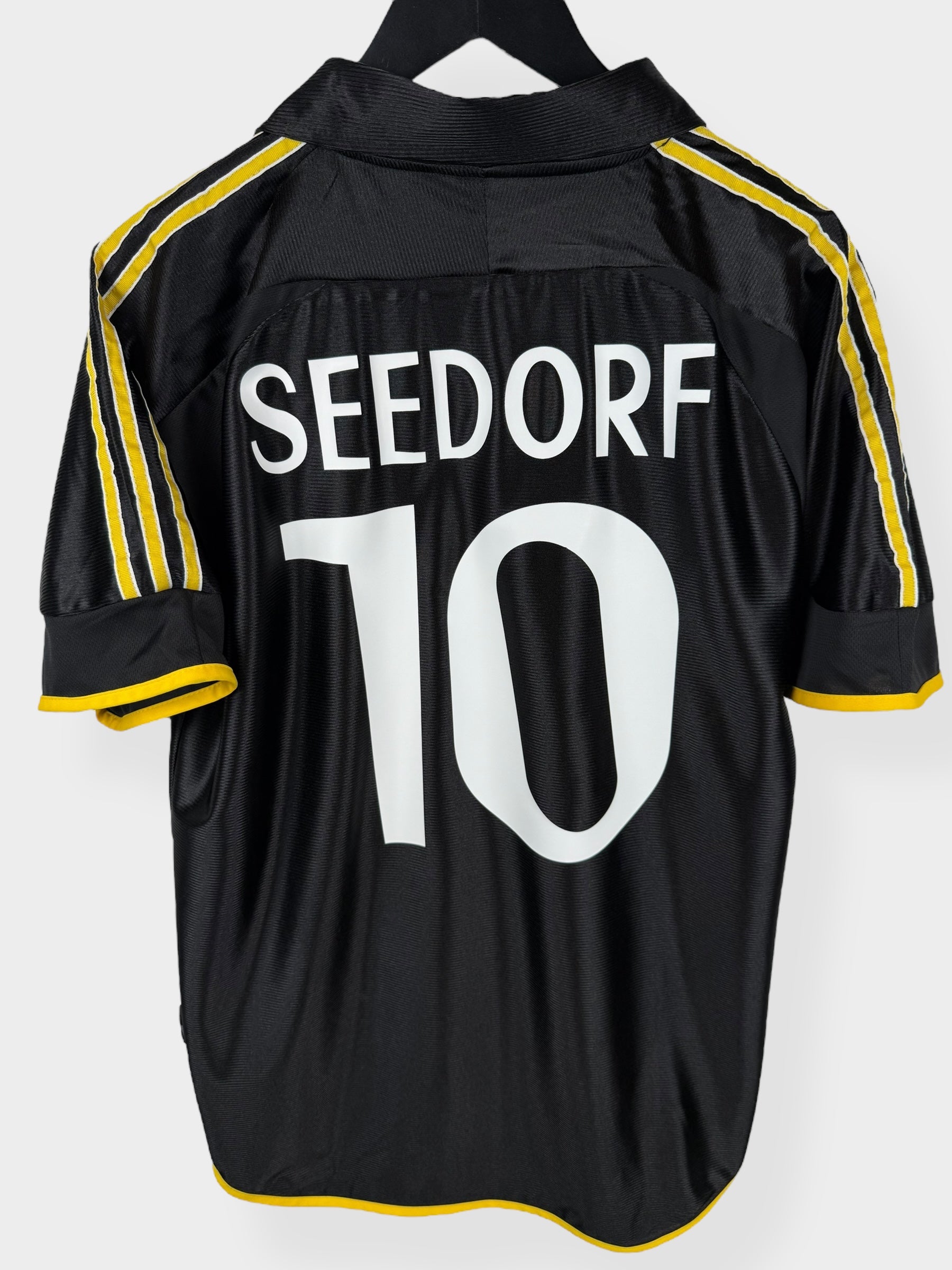 1999-00 REAL MADRID AWAY SHIRT SEEDORF #10 L - Authentic Football Club