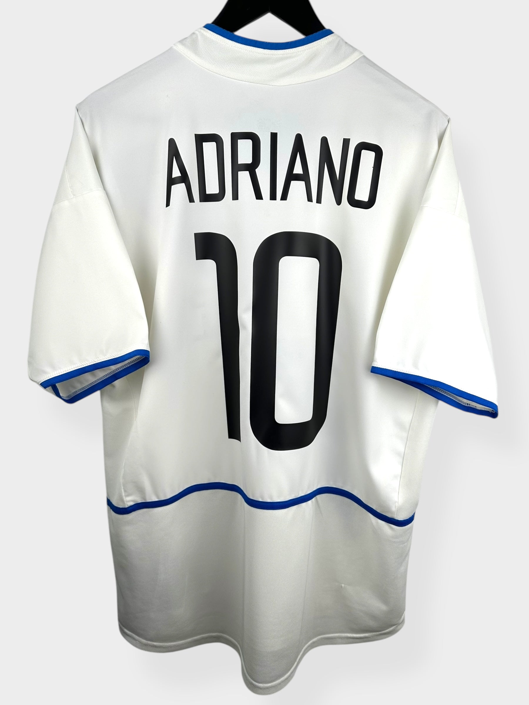 2002-03 INTER MILAN AWAY SHIRT ADRIANO #10 L