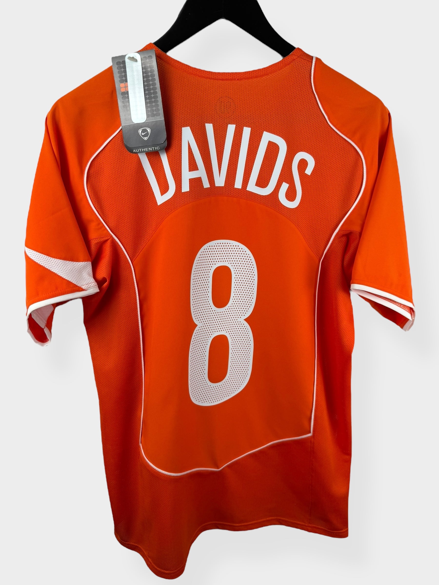 2004-06 NEDERLAND THUISSHIRT DAVIDS #8 S