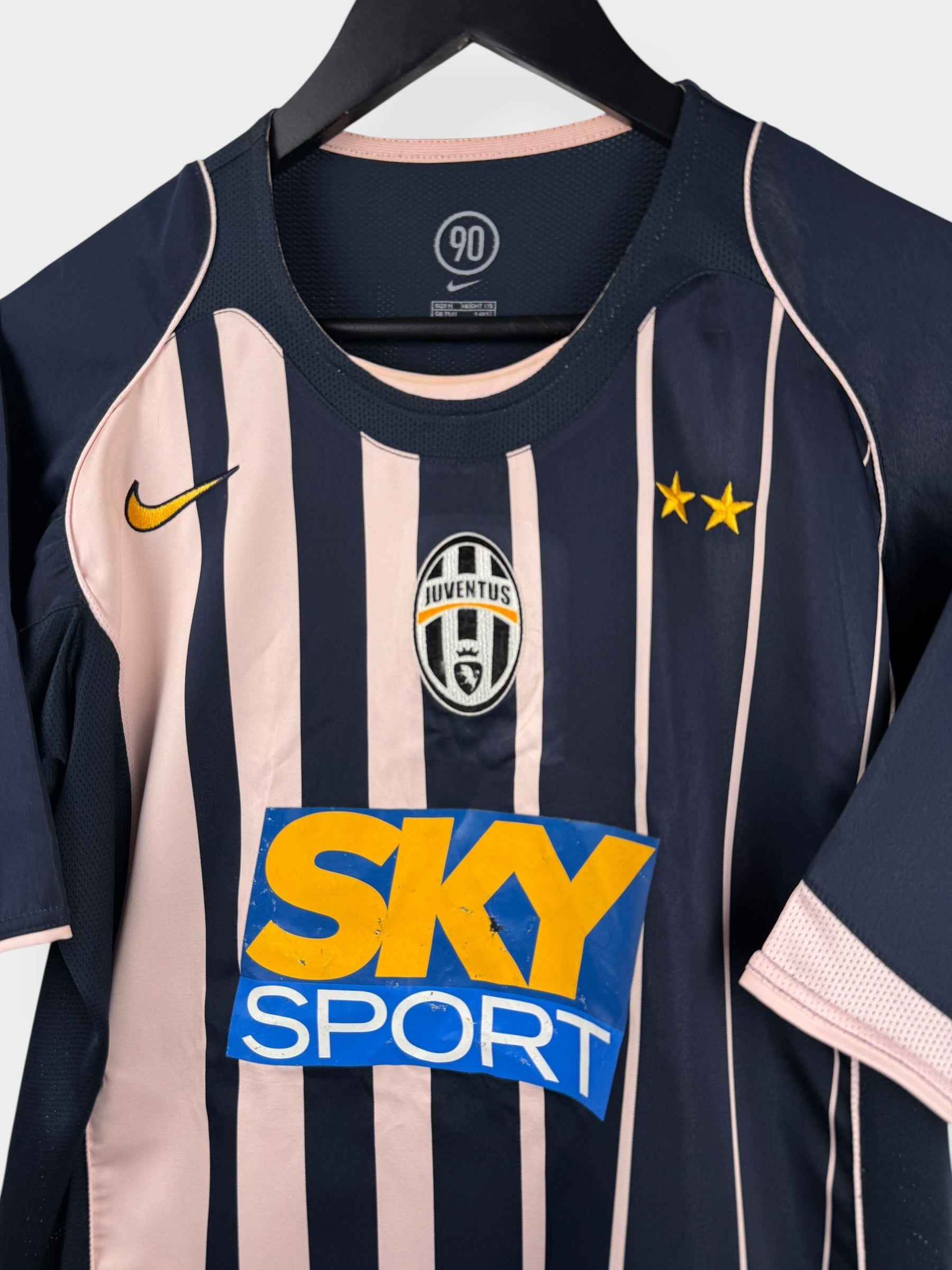 2004-05 JUVENTUS AWAY SHIRT DEL PIERO #10 M - Authentic Football Club