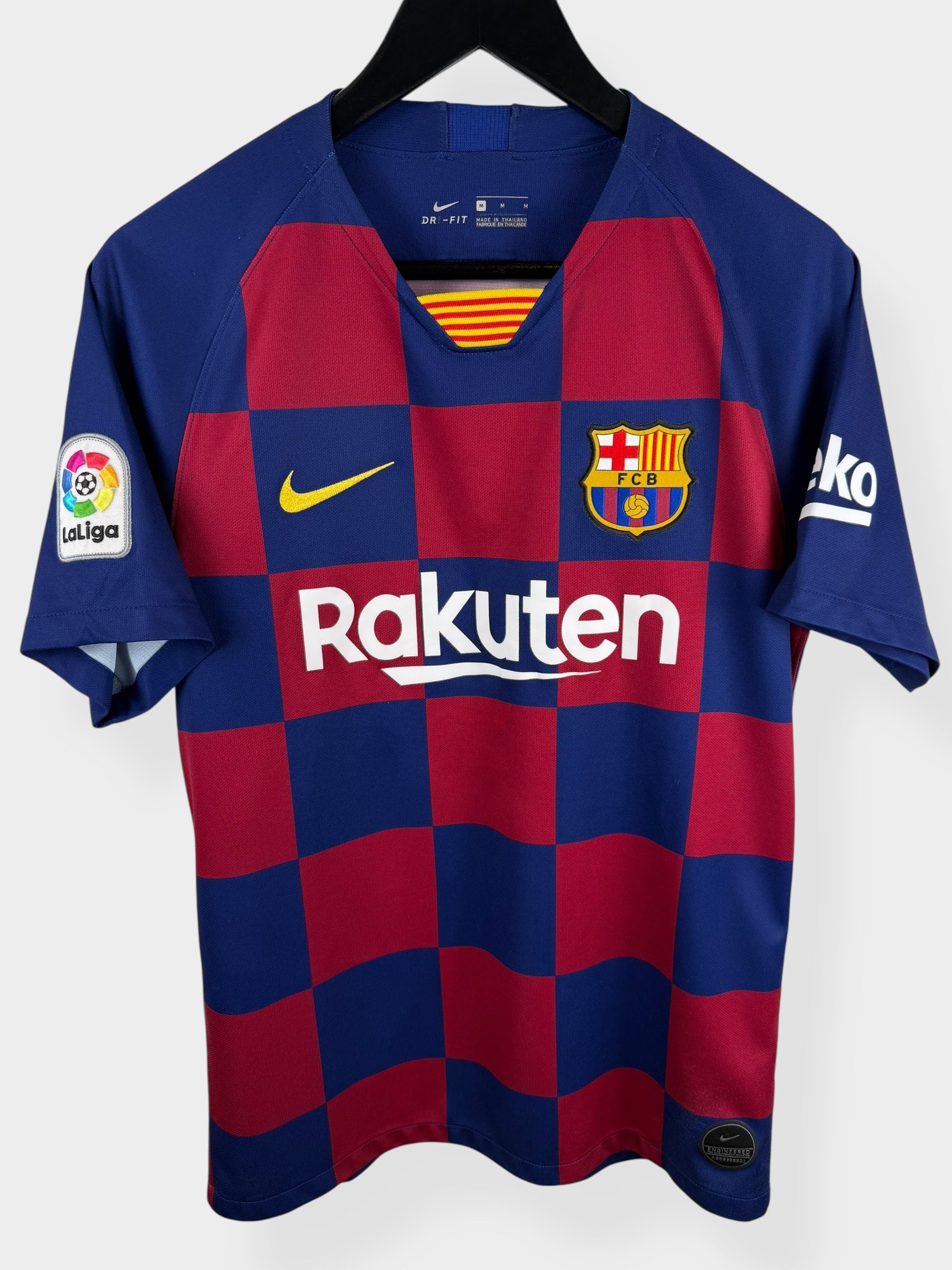 2019-20 BARCELONA HOME SHIRT MESSI #10 M - Authentic Football Club