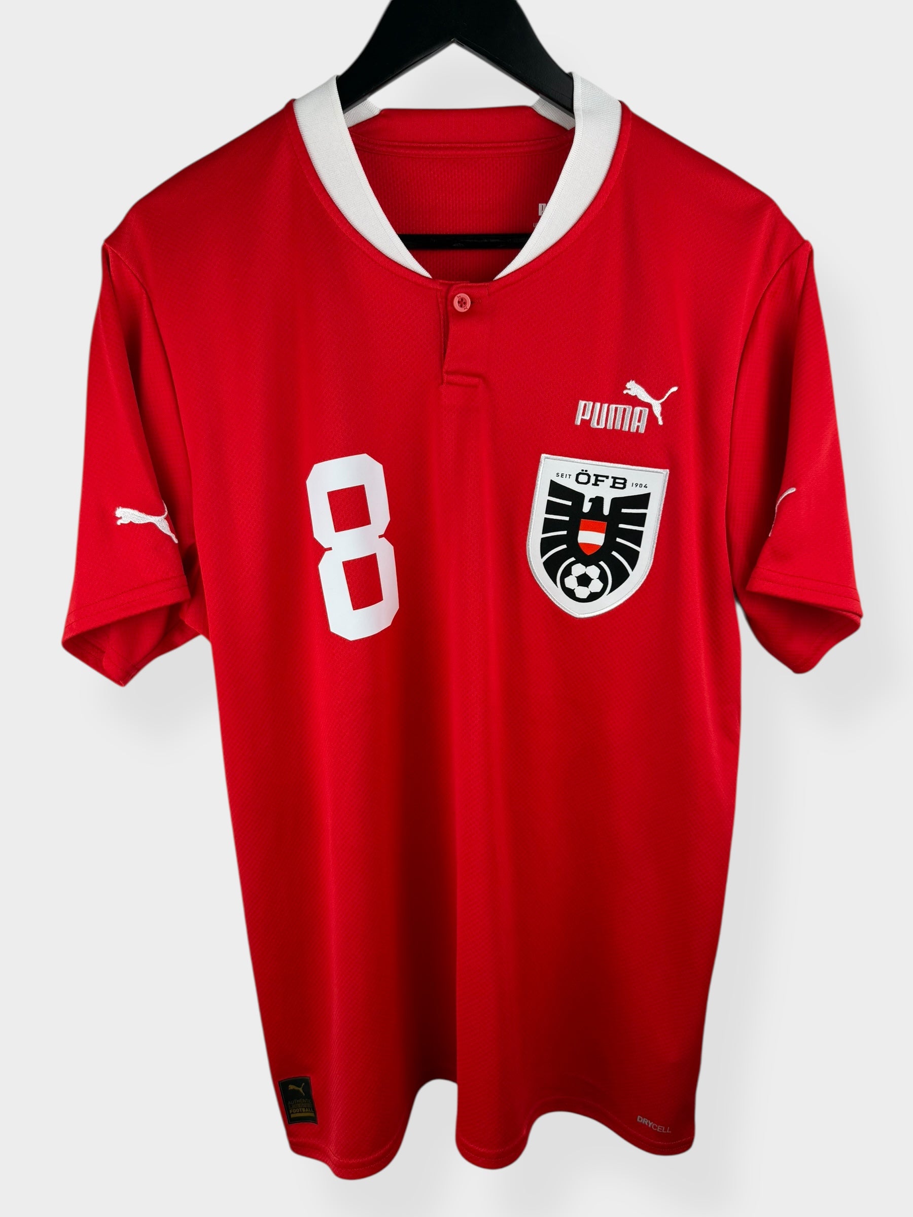 2022-23 AUSTRIA HOME SHIRT ALABA #8 L