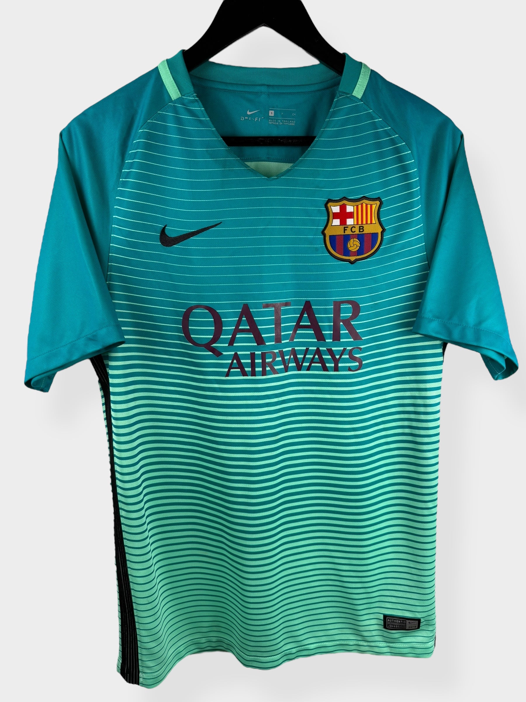 2016-17 BARCELONA DERDE SHIRT MESSI #10 S