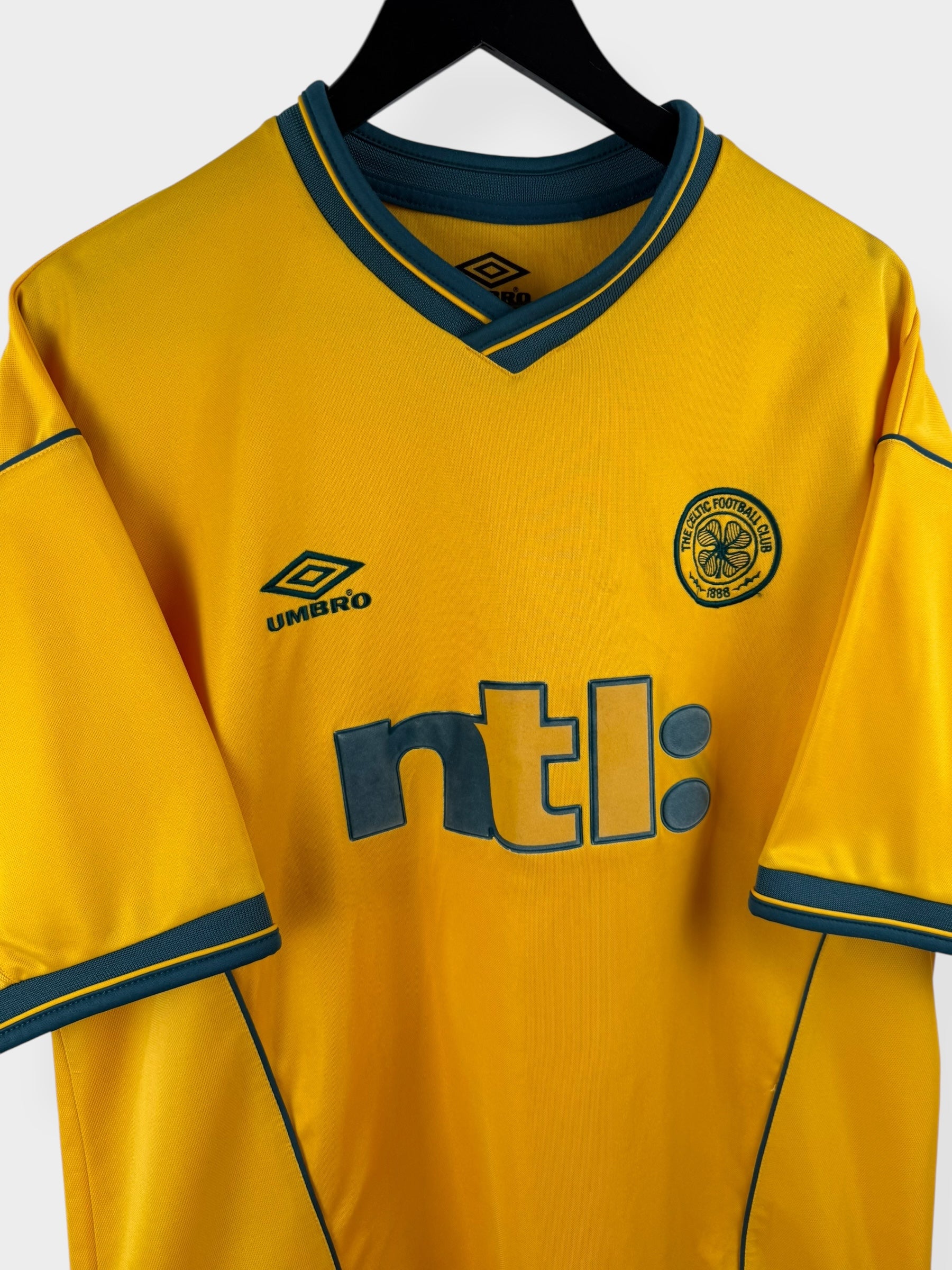2000-02 CELTIC AUSWÄRTSTRIKOT XL