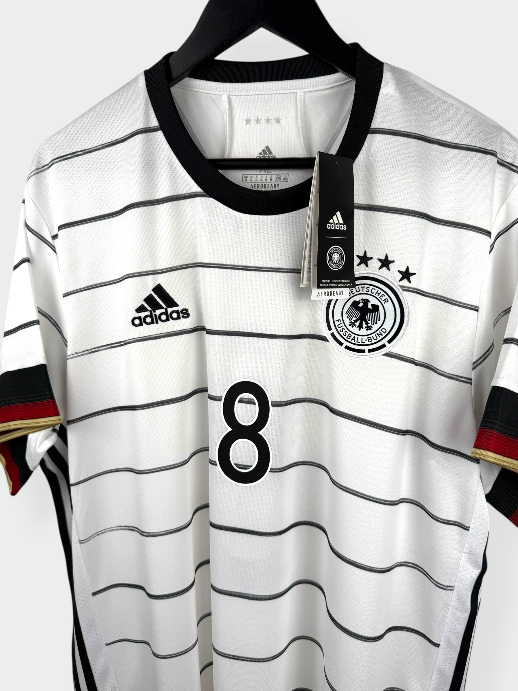 2020-21 GERMANY HOME SHIRT KROOS #8 XL