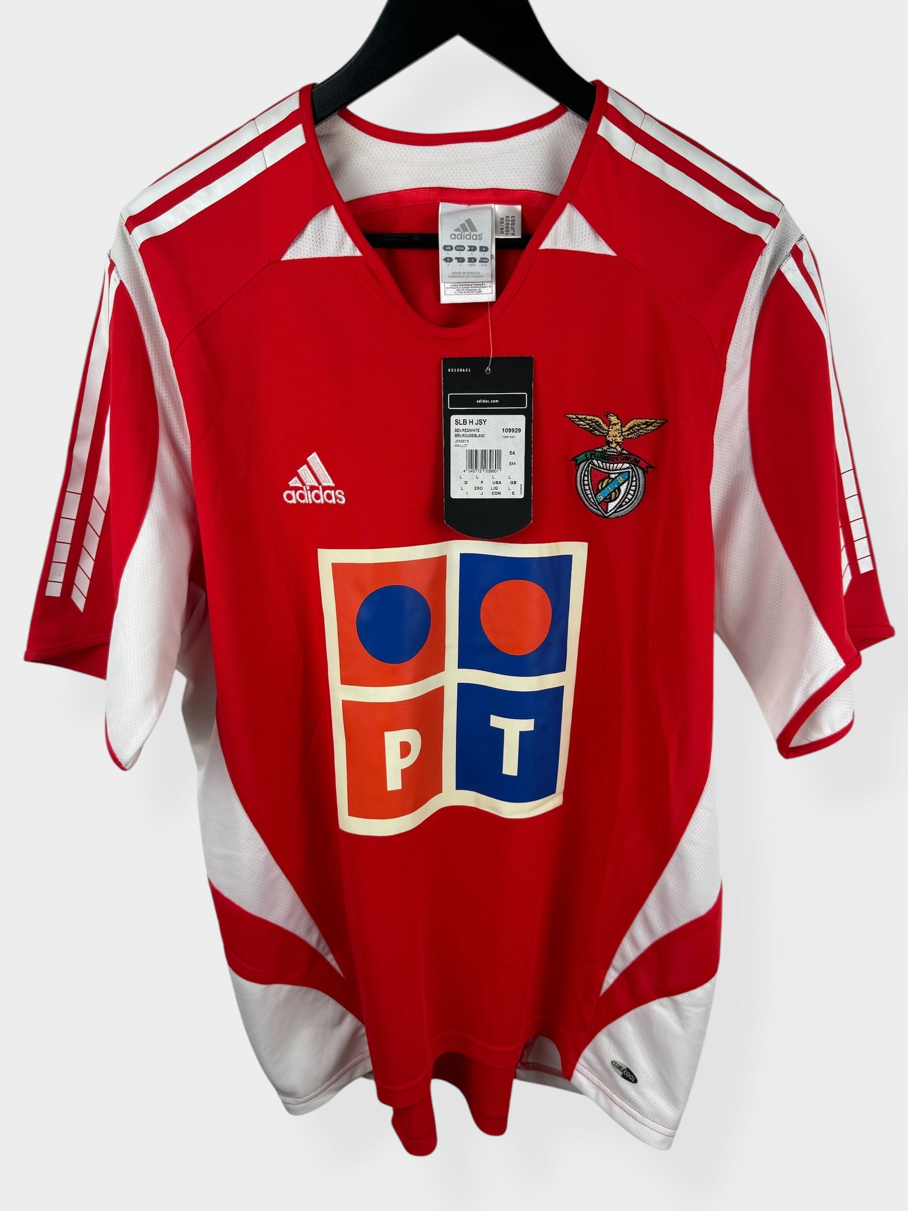 2005-06 BENFICA HEIMTRIKOT LUISAO #4 L