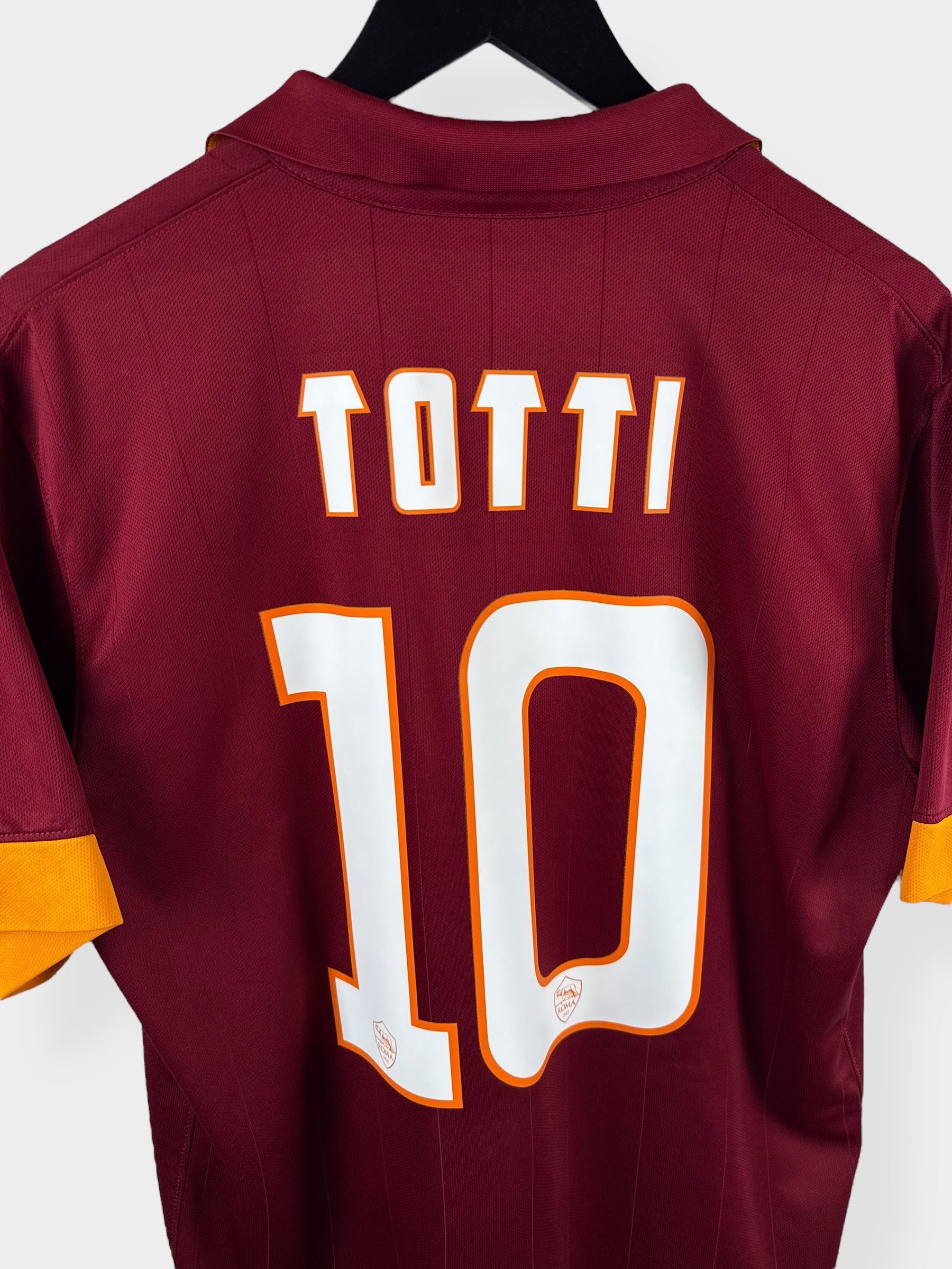 2014-15 AS ROMA HOME SHIRT TOTTI #10 L