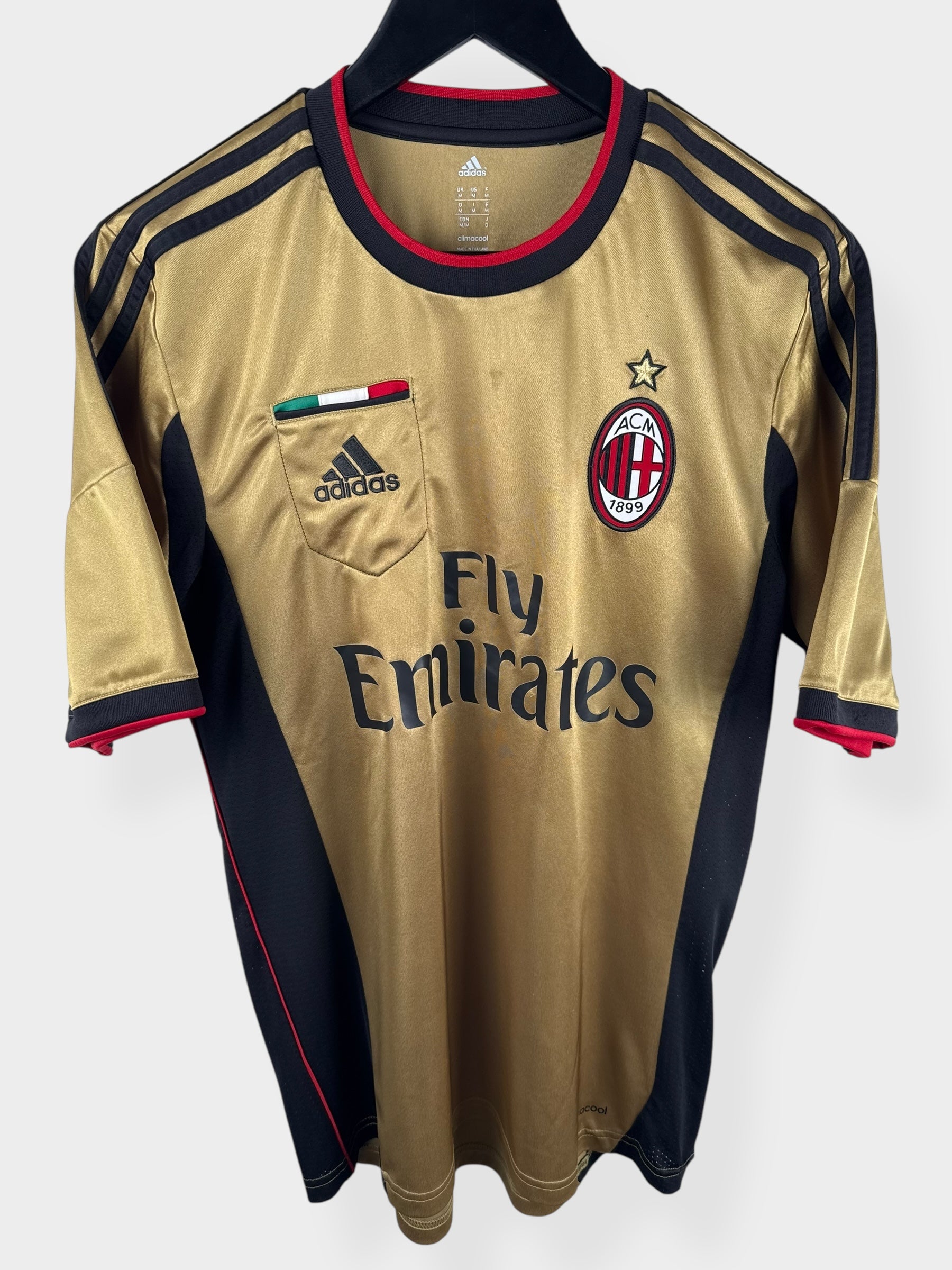 2013-14 AC MILAN THIRD SHIRT BALOTELLI #45 M - Authentic Football Club