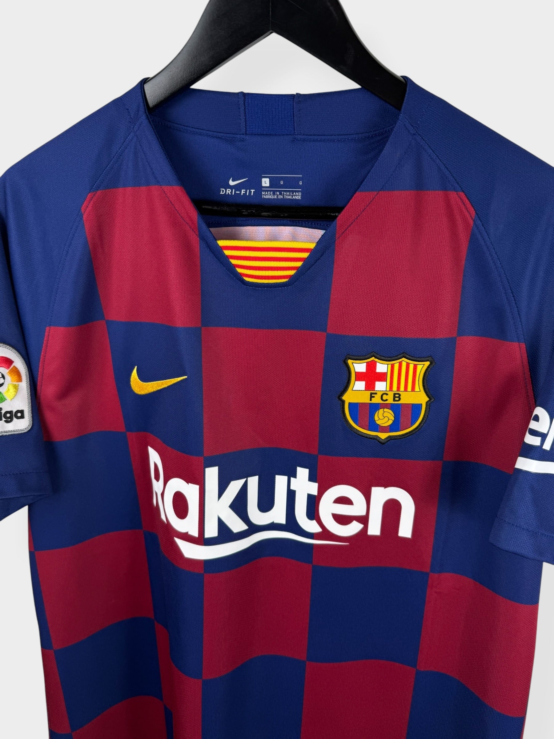 2019-20 BARCELONA HOME SHIRT MESSI #10 L