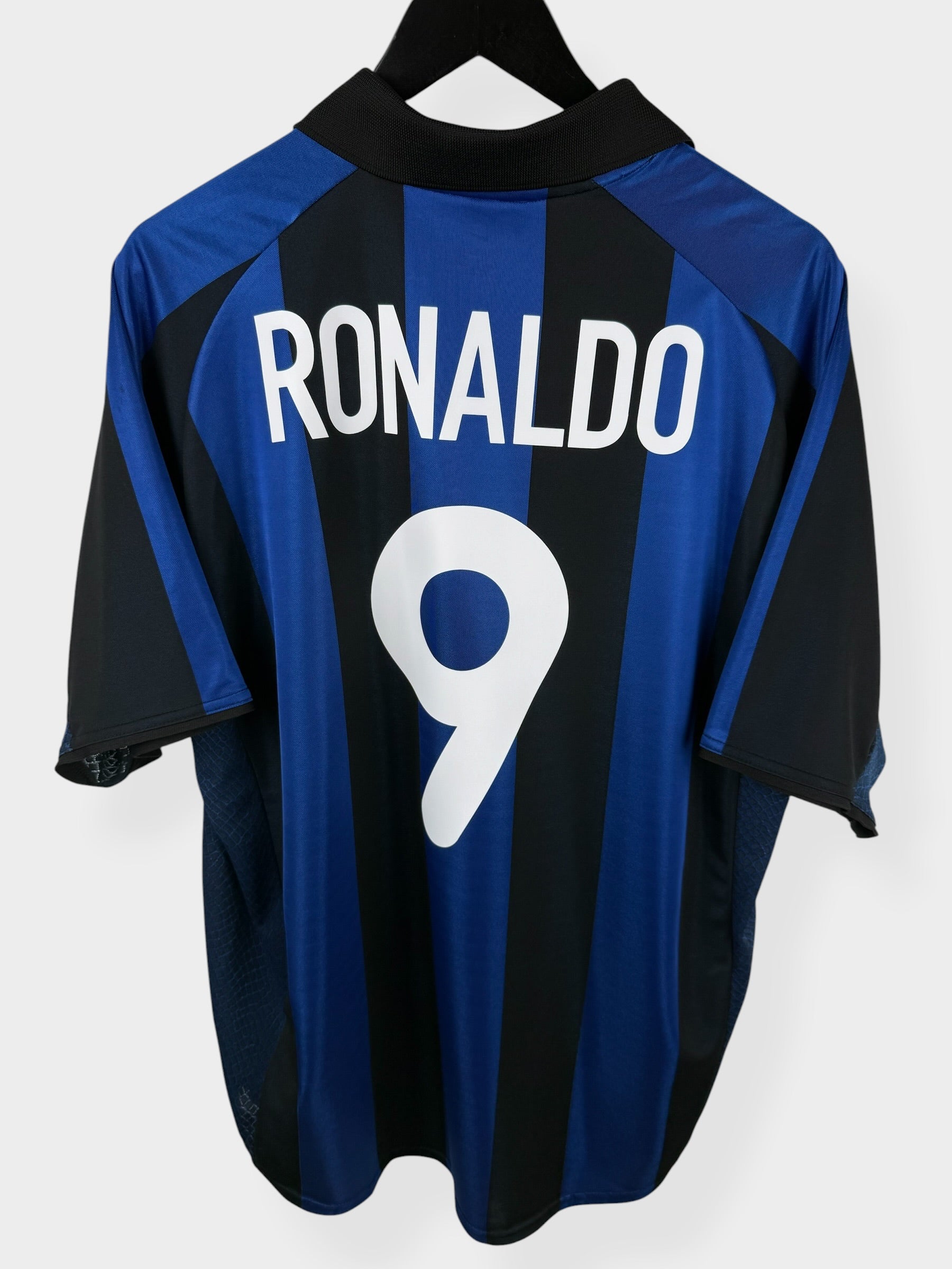 2001-02 INTER MILAN HEIMTRIKOT RONALDO #9 XL