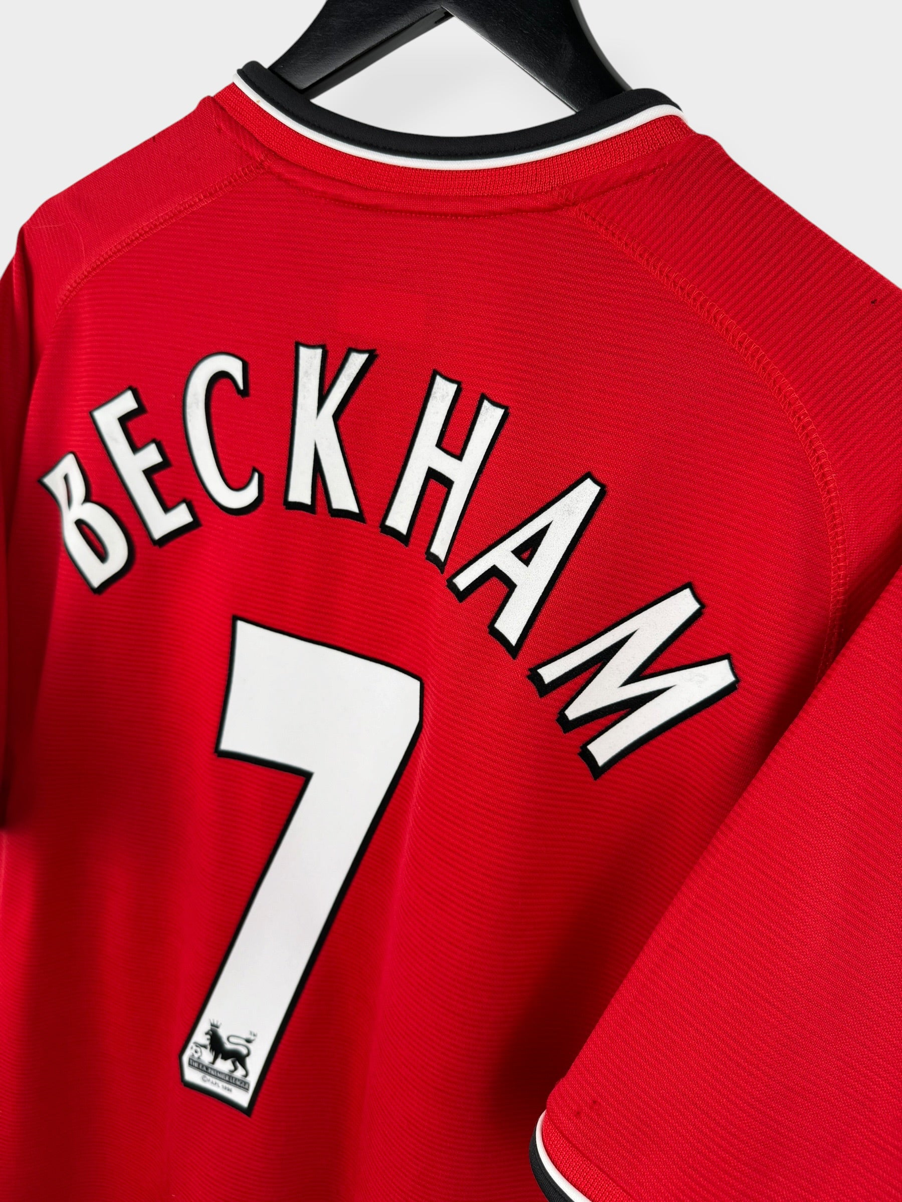 2000-02 MANCHESTER UNITED HEIMTRIKOT BECKHAM #7 L