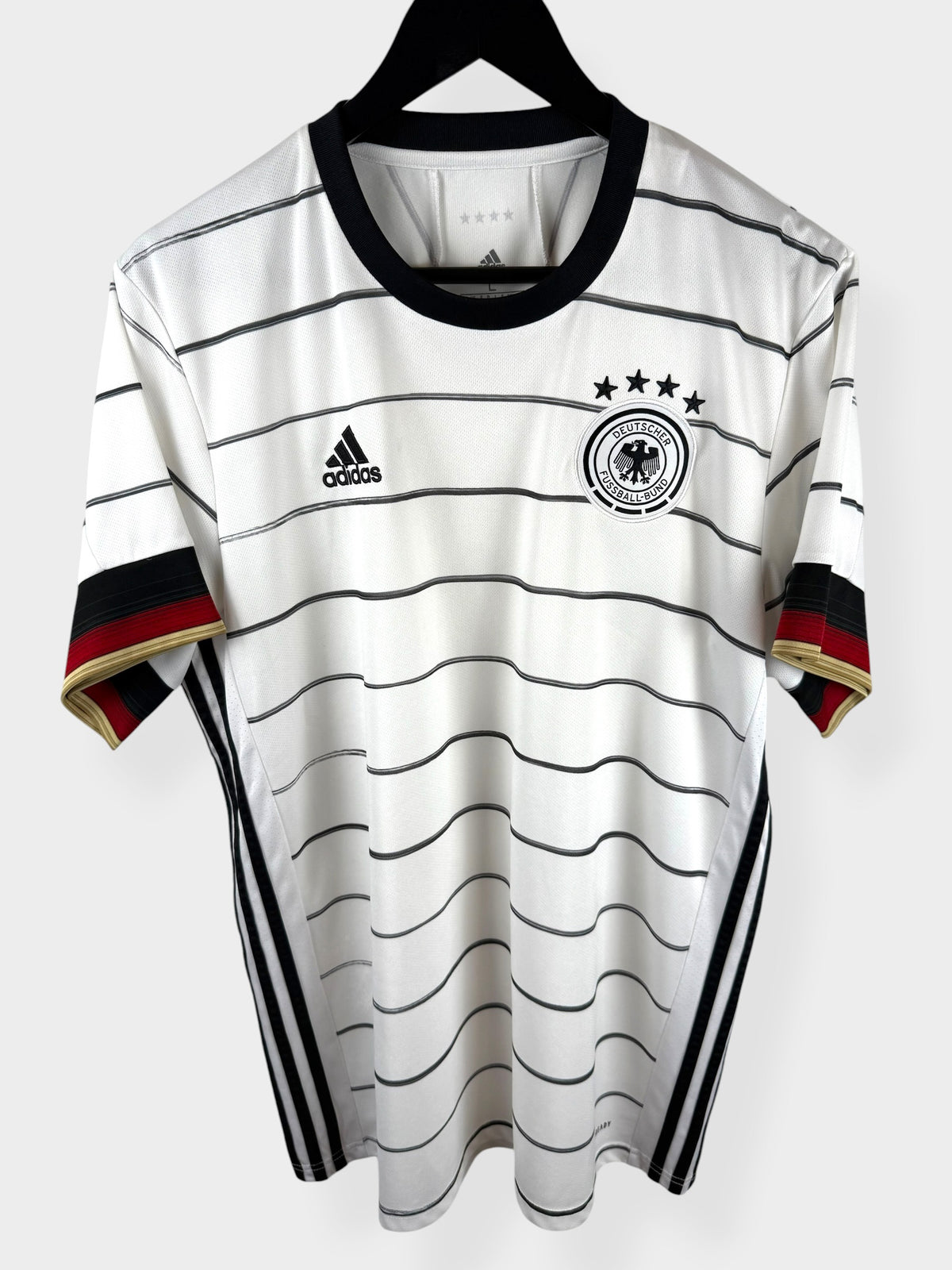 2020-21 GERMANY HOME SHIRT L - Authentic Football Club