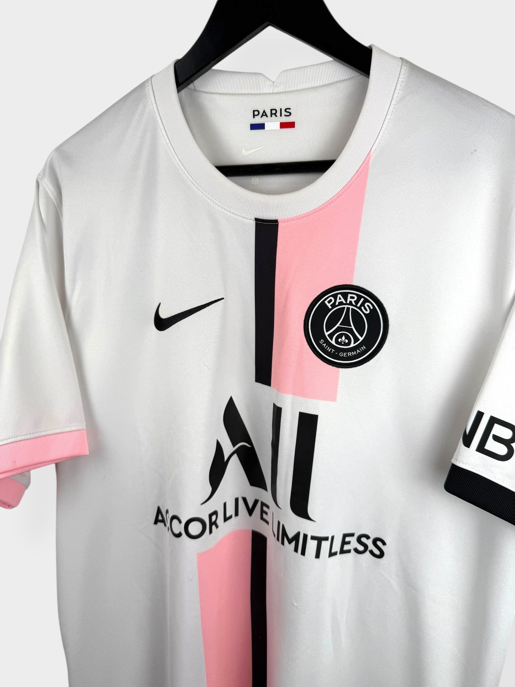 2021-22 PARIS SAINT-GERMAIN AWAY SHIRT NEYMAR JR #10 XL - Authentic Football Club