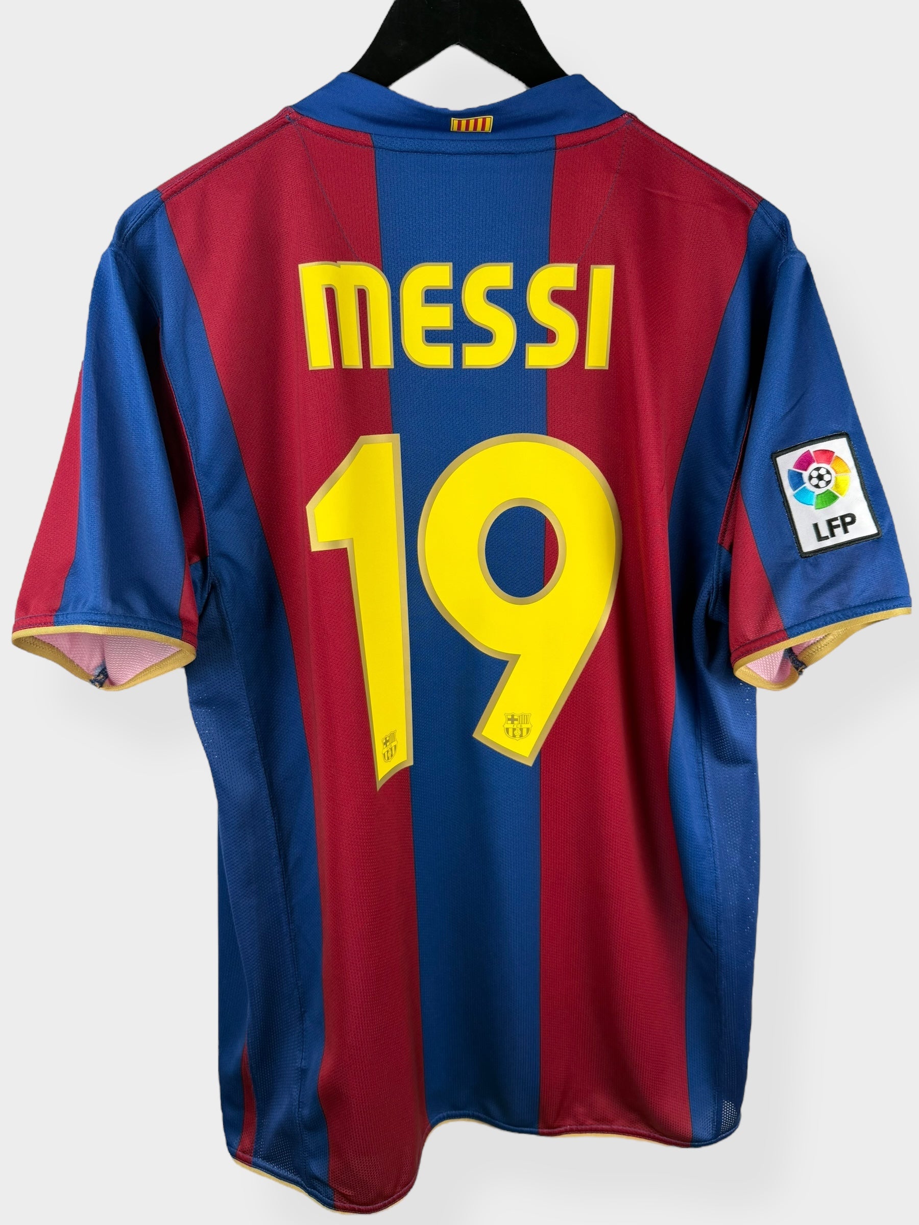 2007-08 BARCELONA THUISSHIRT MESSI #19 L