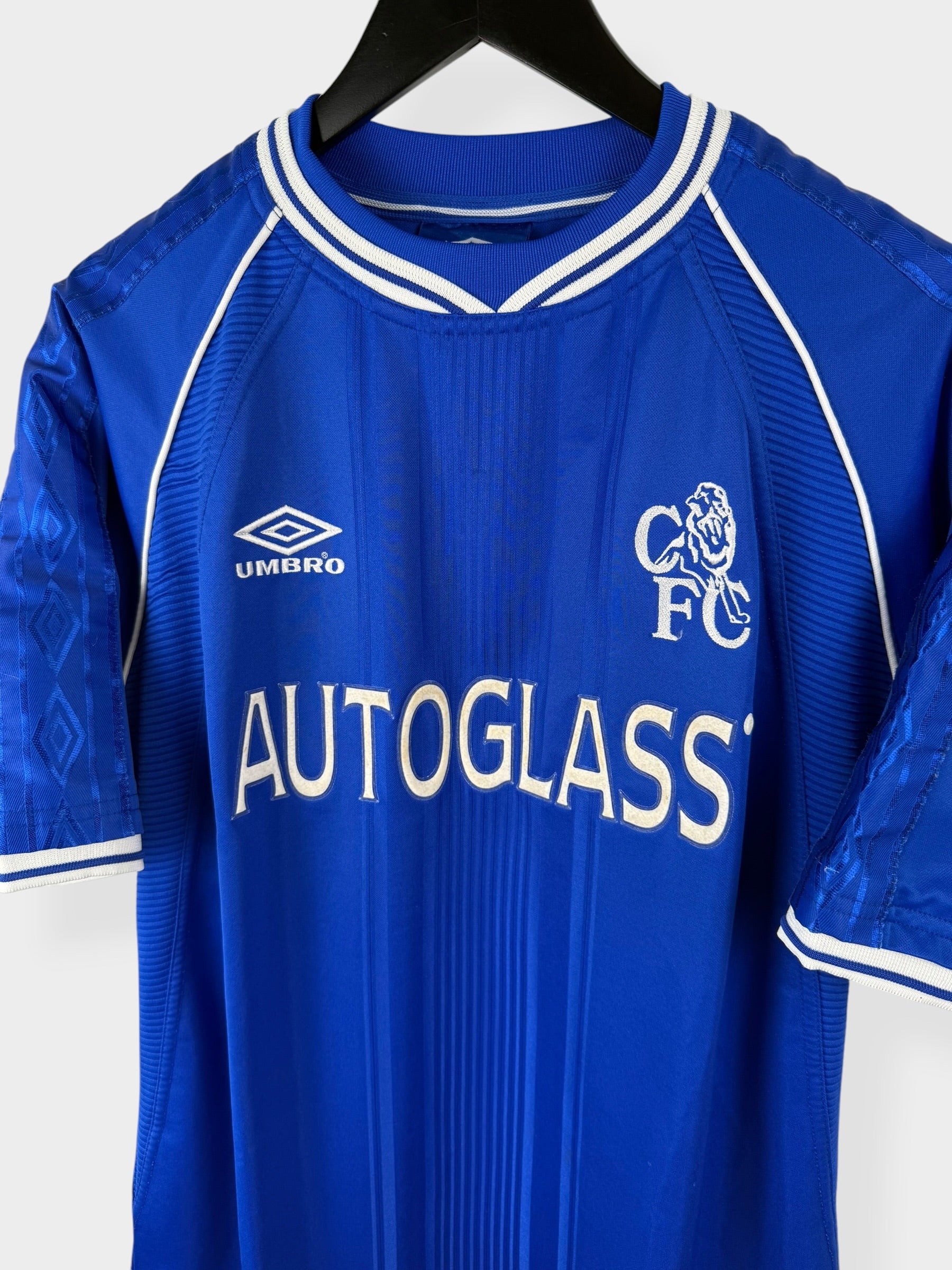2000-01 CHELSEA HOME SHIRT ZOLA #25 L