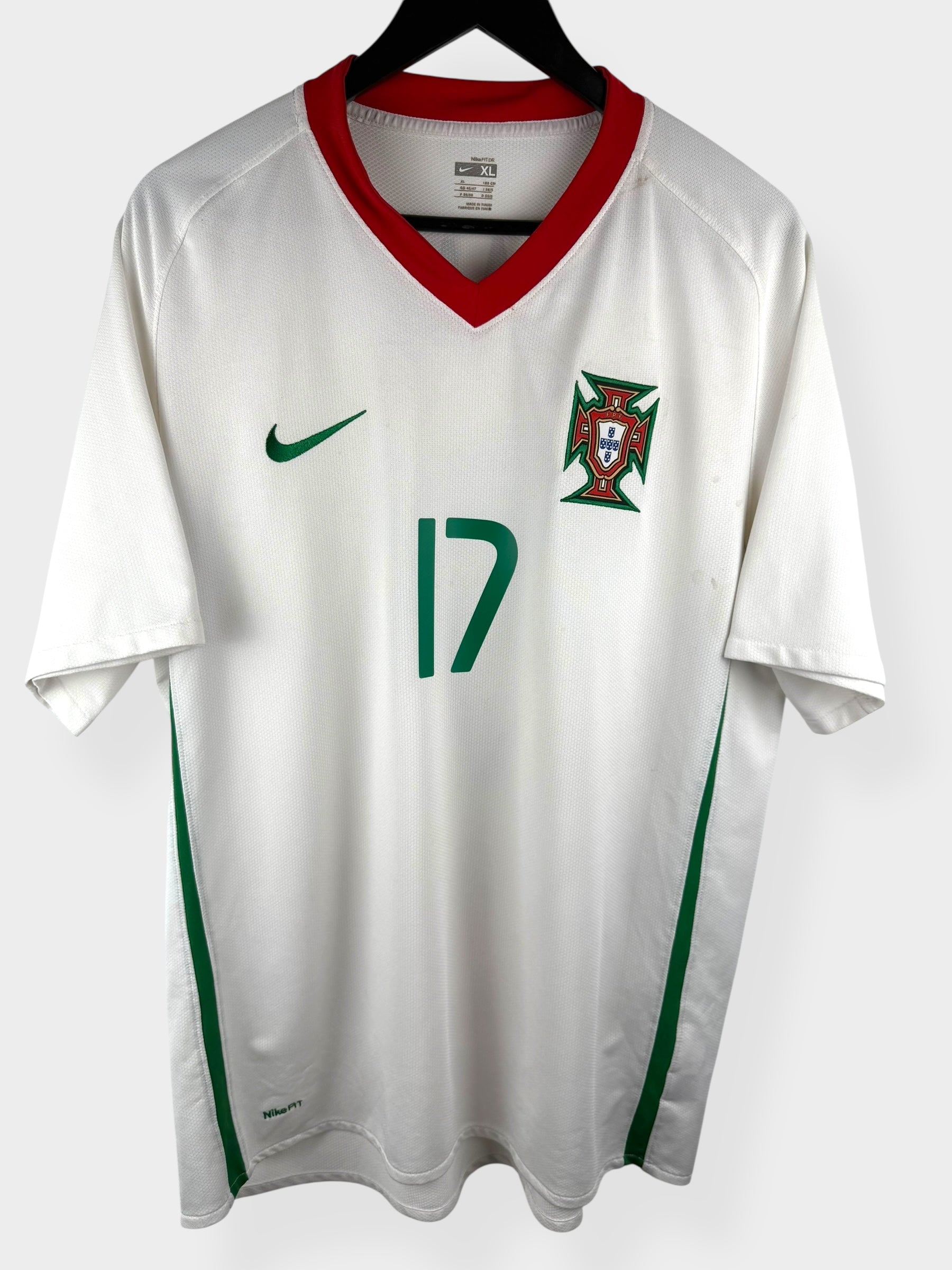 2008-10 PORTUGAL AWAY SHIRT NANI #17 XL