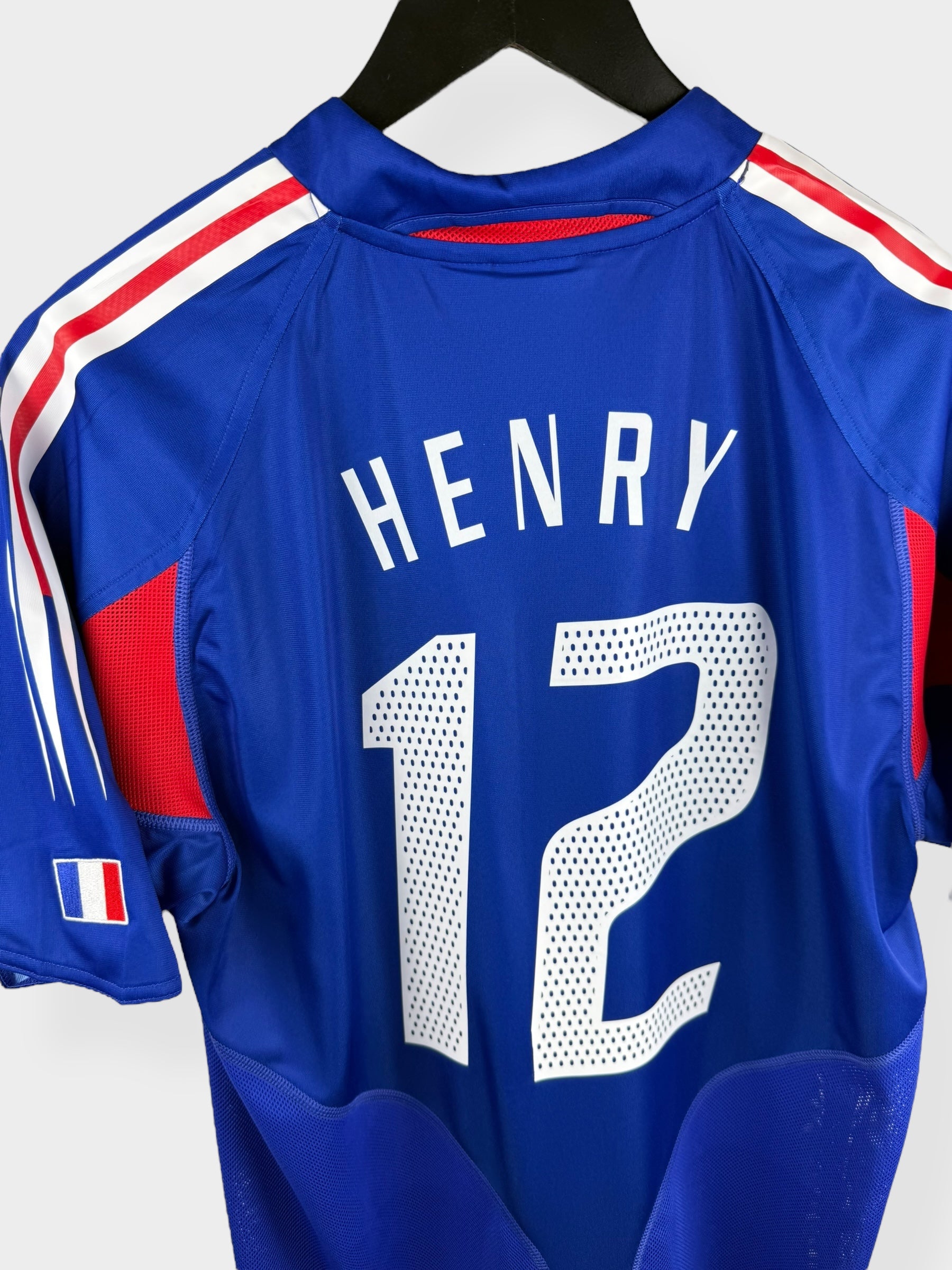 2004-06 FRANCE HOME SHIRT HENRY #12 M