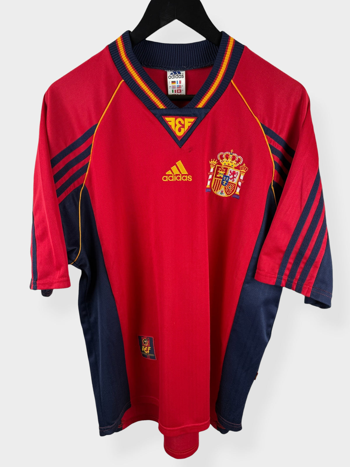 1998-99 SPAIN HOME SHIRT L