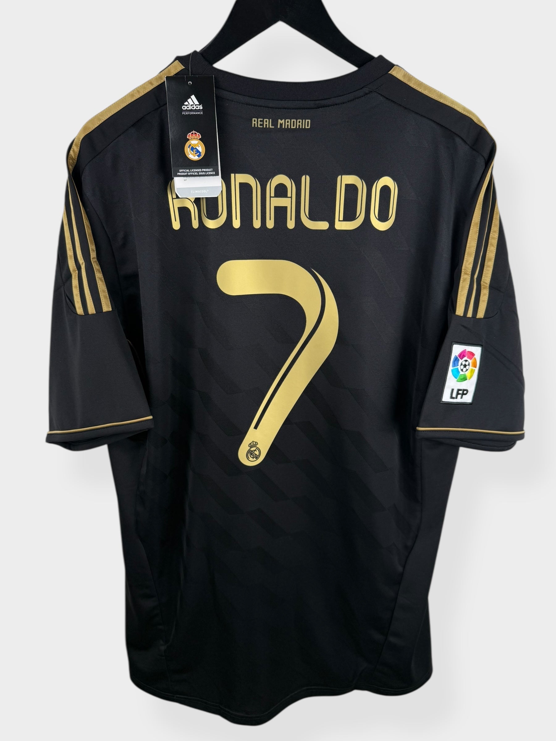 2011-12 REAL MADRID AWAY SHIRT RONALDO #7 XL - Authentic Football Club